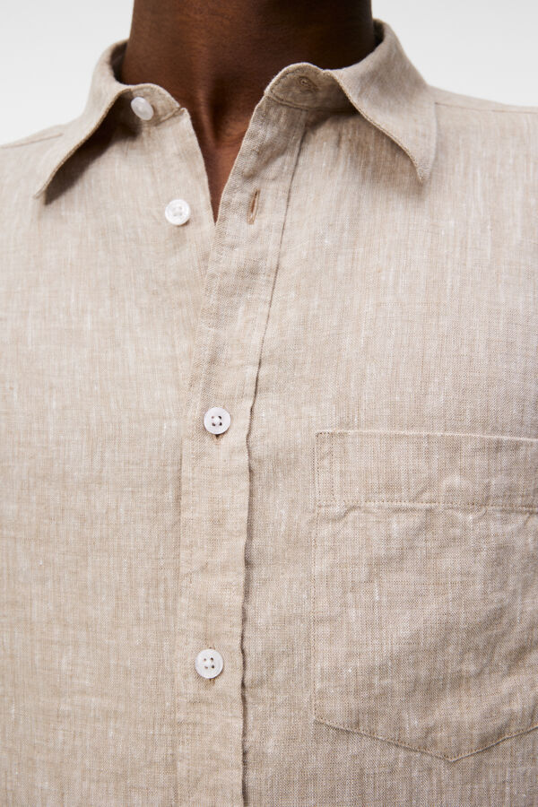 Slim Linen Melange Shirt