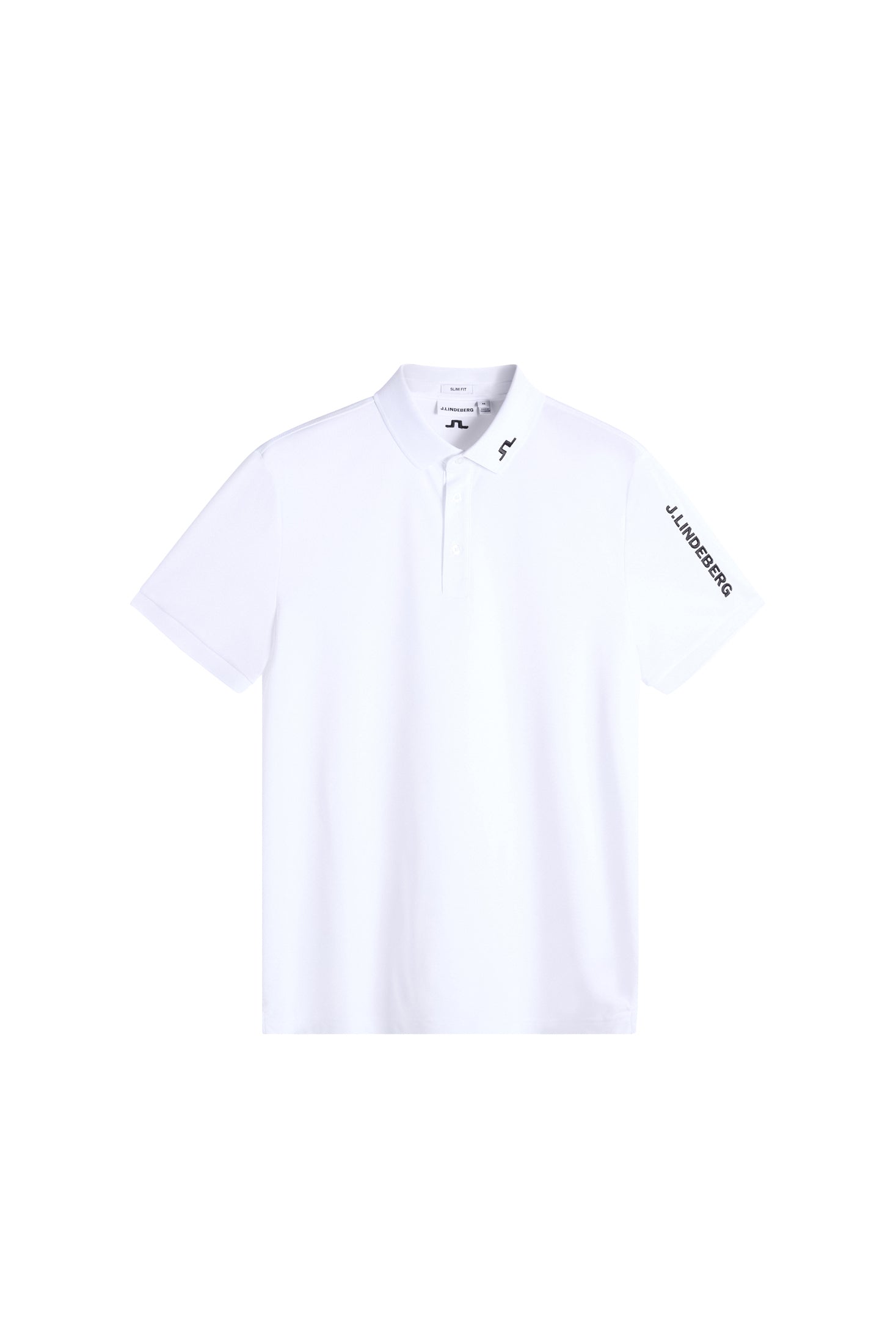 Tour Tech Slim Fit Polo / White – J.LINDEBERG US