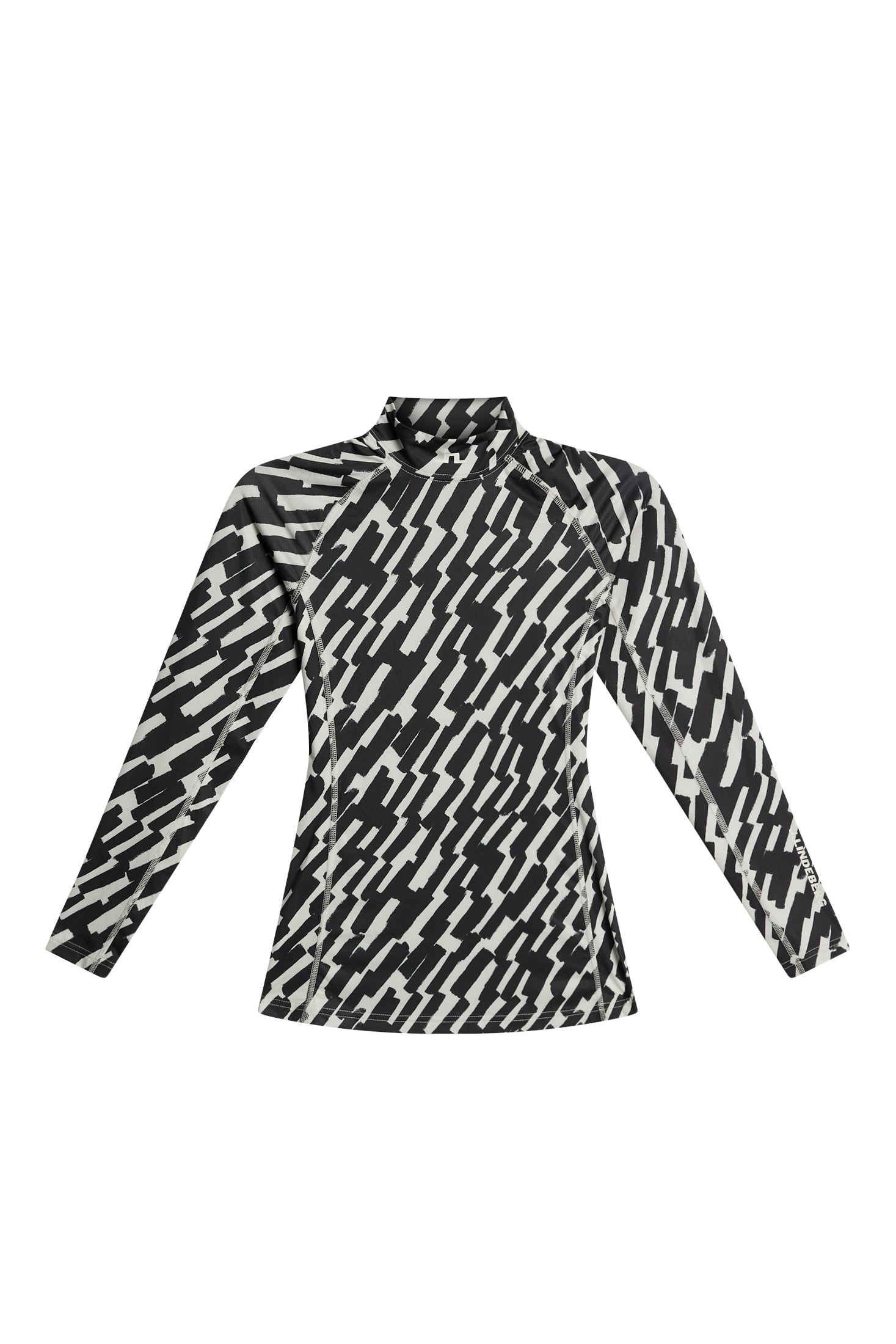 Ella Print Compression Top / Oak Moonbeam M – J.LINDEBERG US