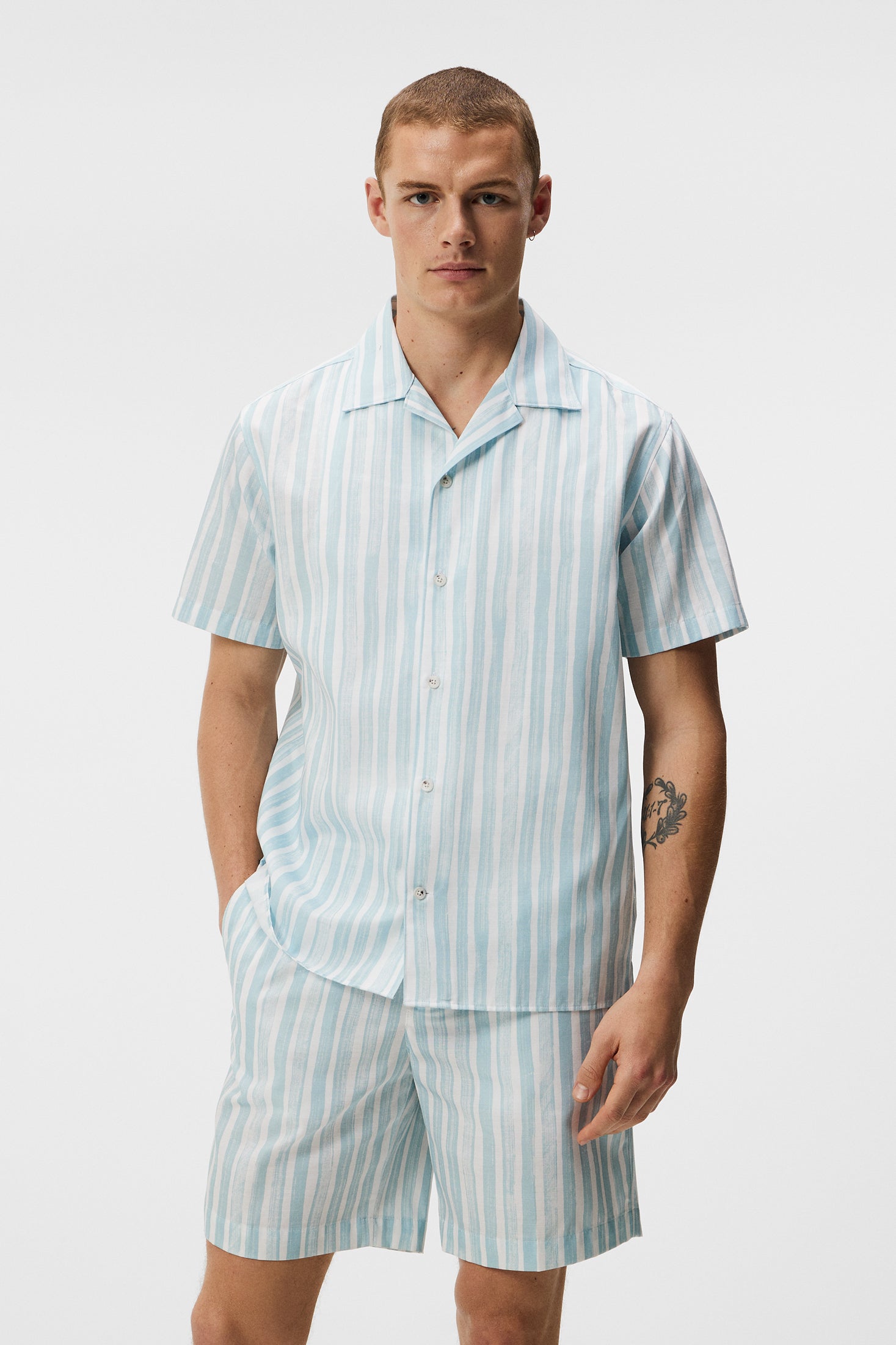 Elio Painted Stripe Shirt