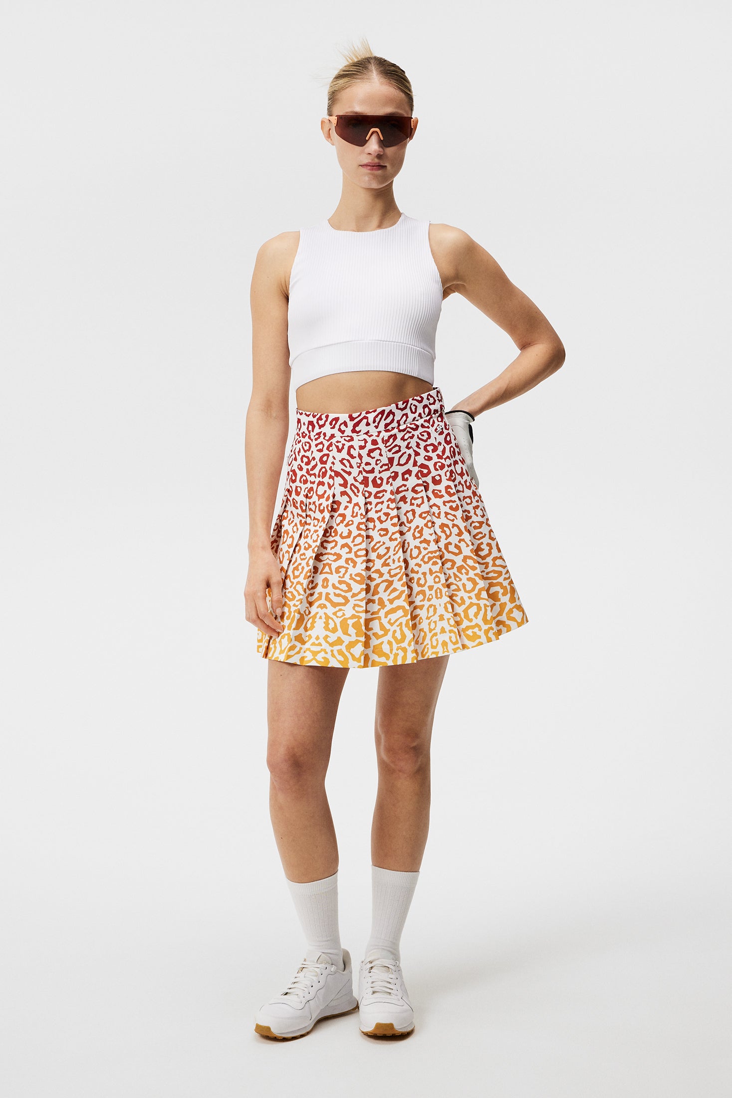 Adina Leo Print Skirt