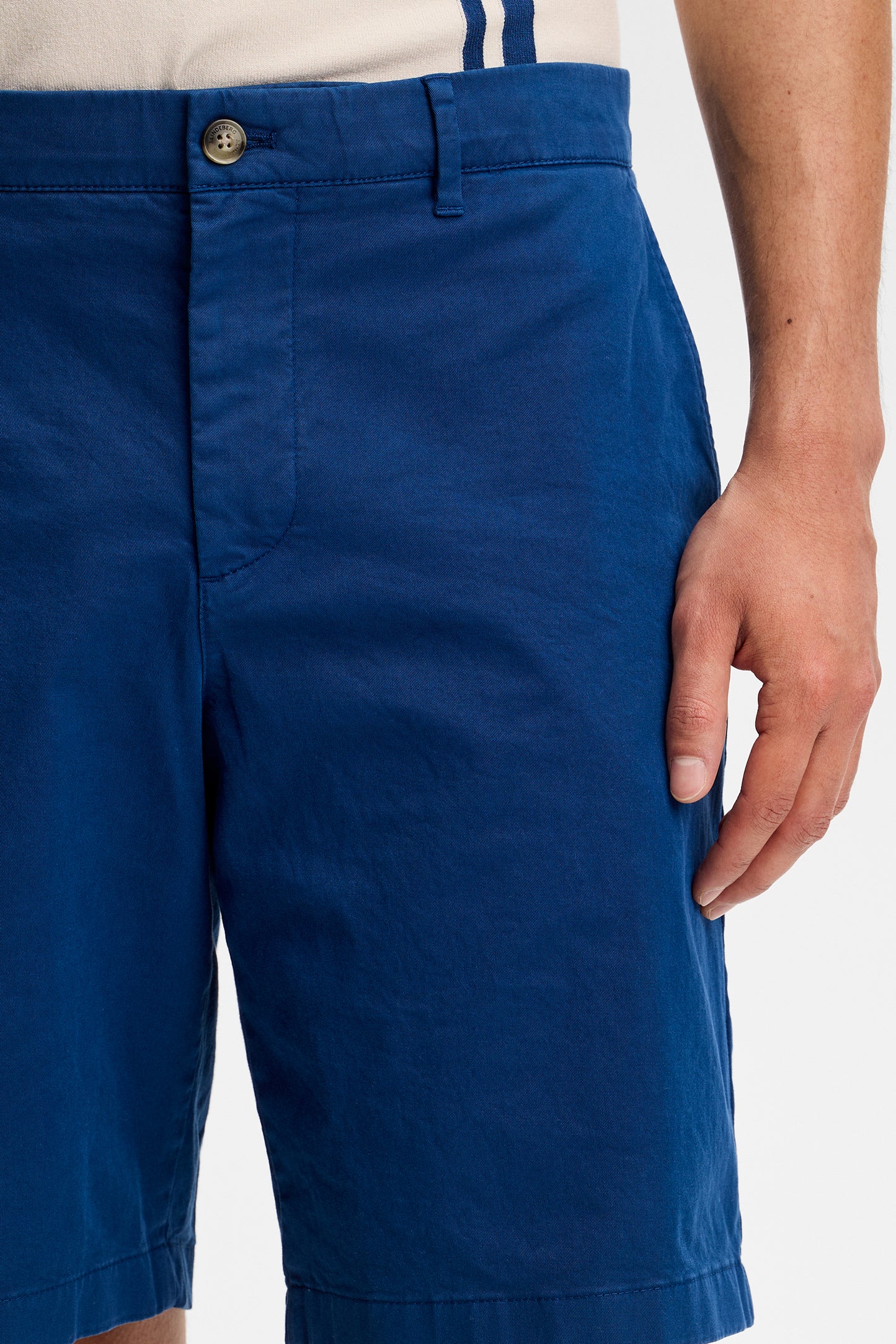 Shane Cotton Stretch Shorts / Estate Blue