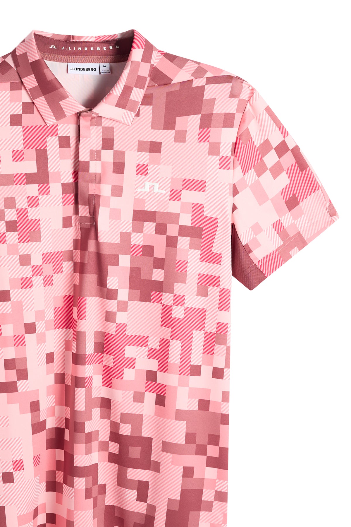Dario Tour Print Polo / Tour 26 Pink L