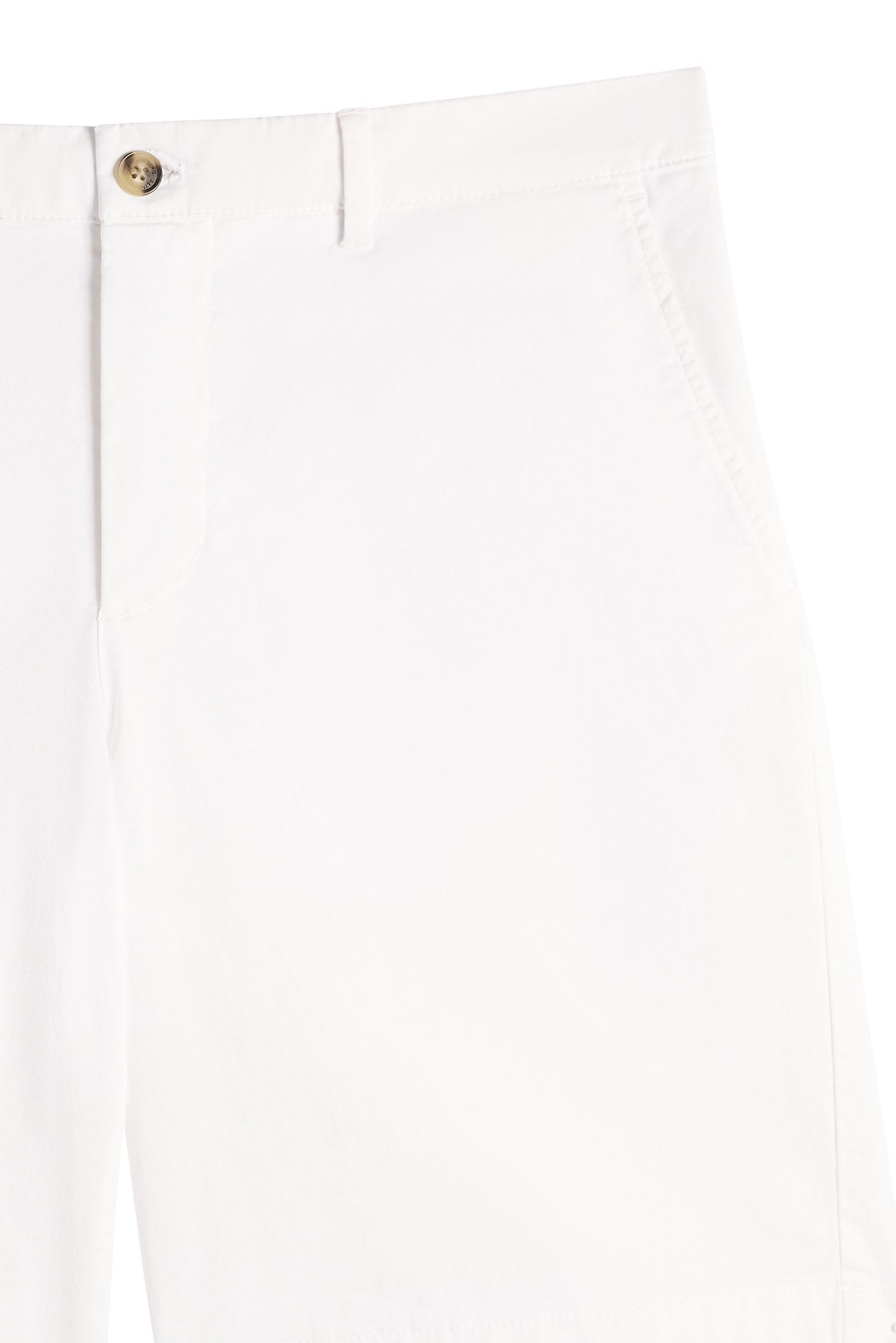 Shane Cotton Stretch Shorts / White
