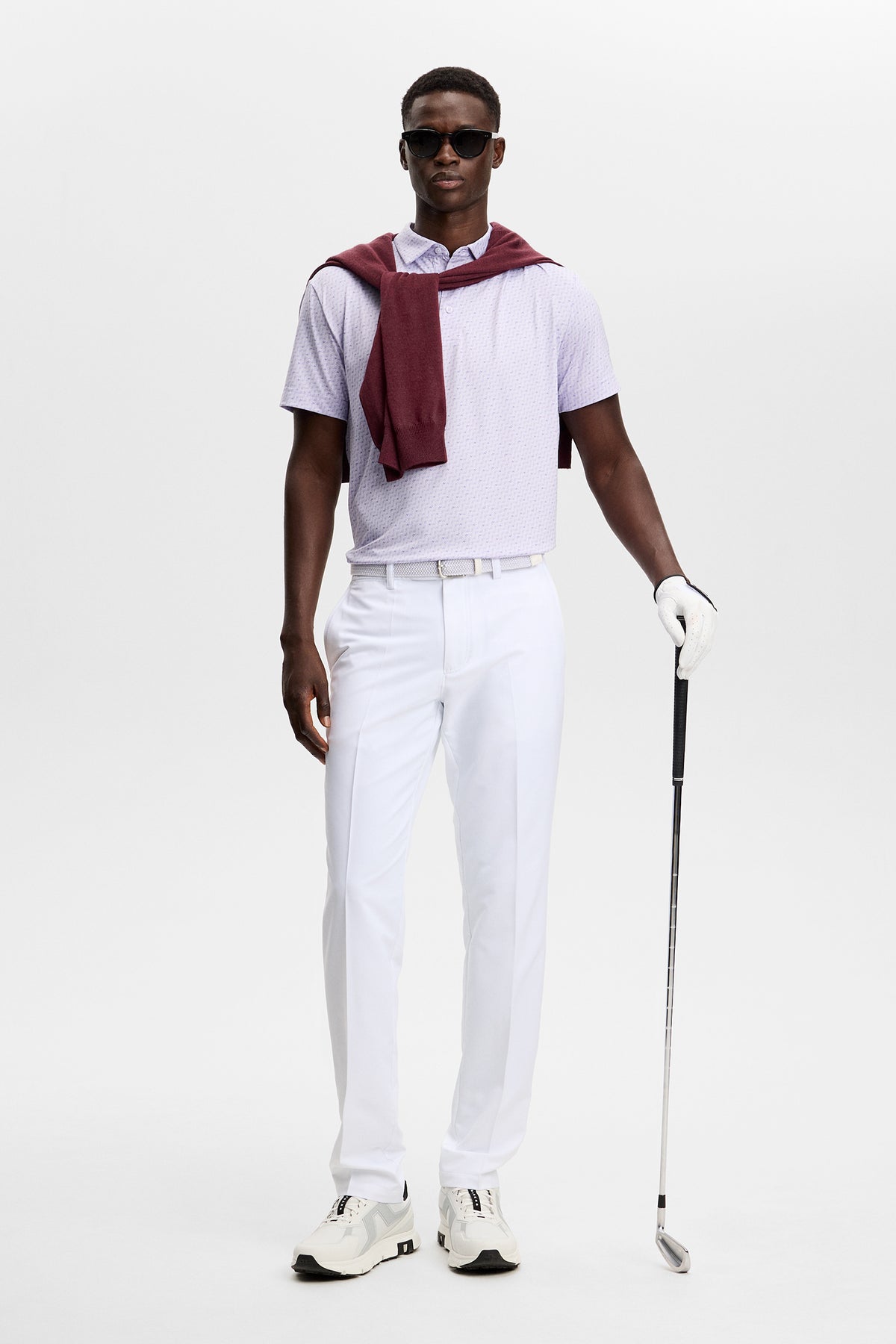 Mitch Pant Light Poly / White