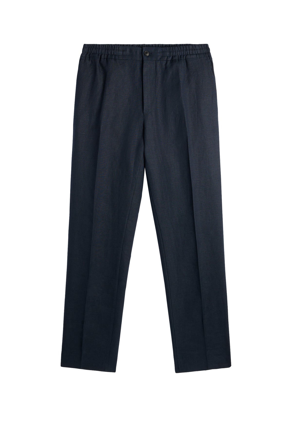 Soren Drape Linen Pants / JL Navy