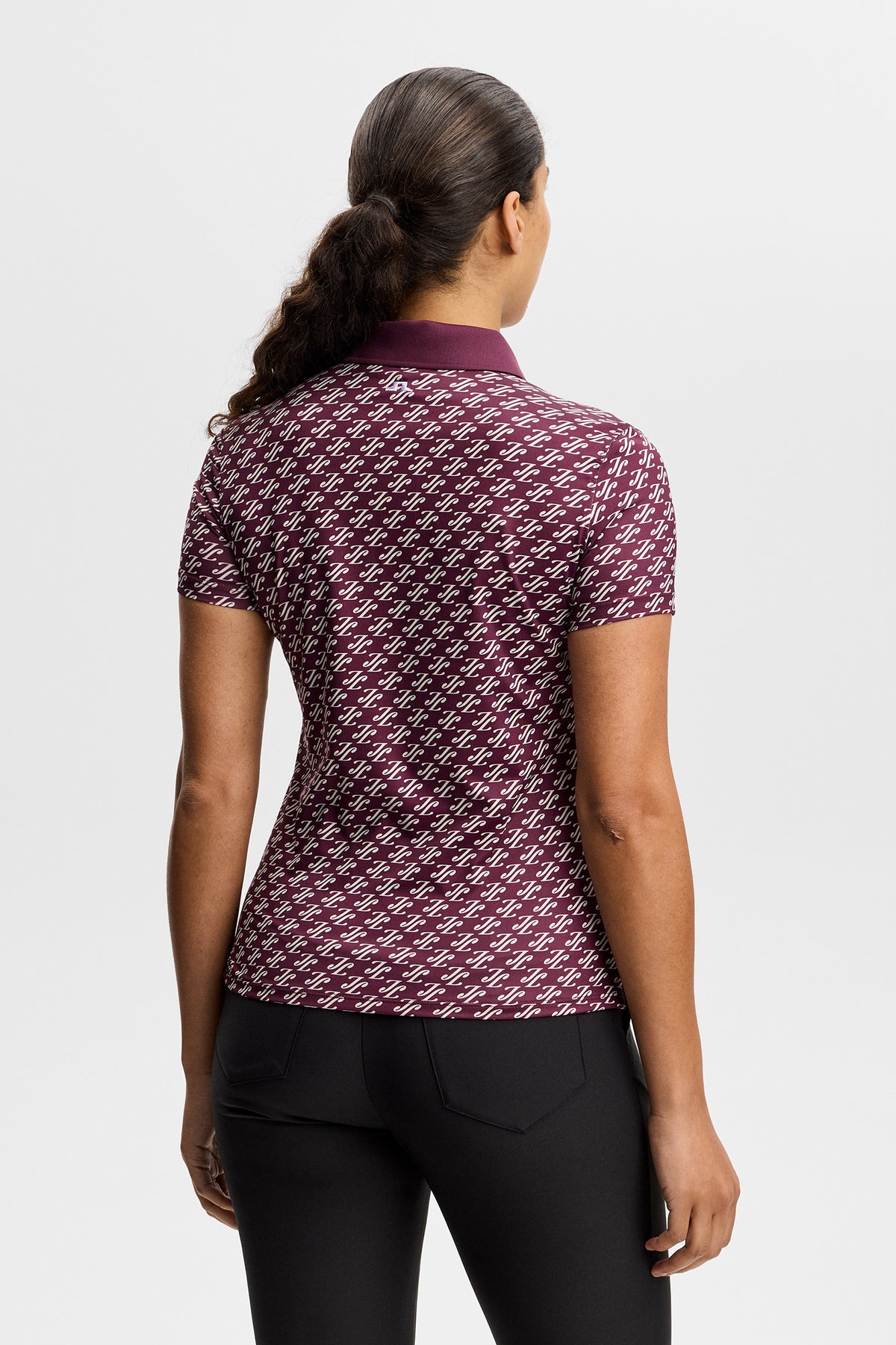 Tour Tech Print Polo / Cardi Jacquard S - Winetasting
