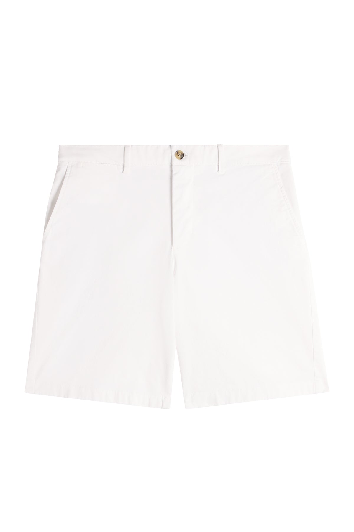 Shane Cotton Stretch Shorts / White