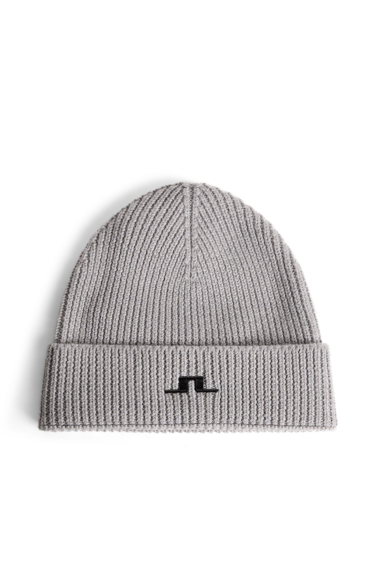 Joaquim  Merino beanie in Light Grey Melange by J.Lindeberg