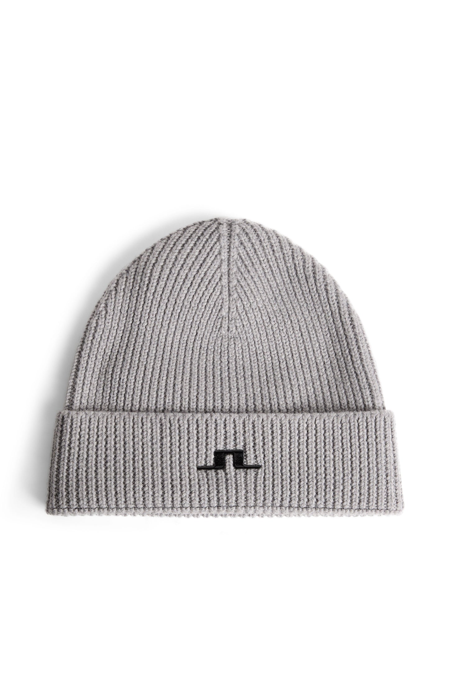 Joaquim  Merino beanie in Light Grey Melange by J.Lindeberg