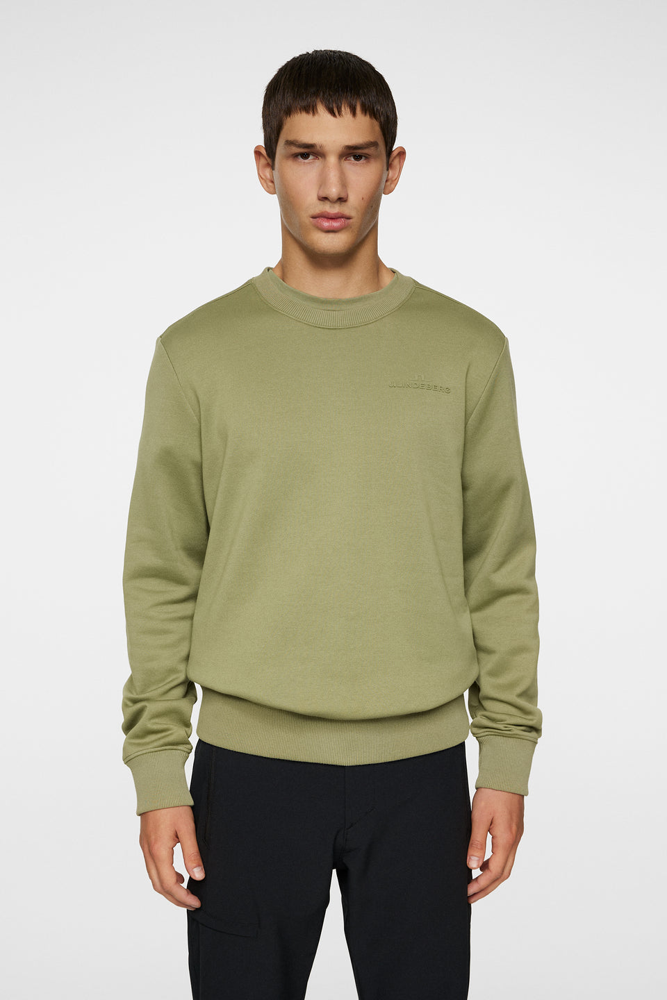 Alpha Crew Neck / Oil Green