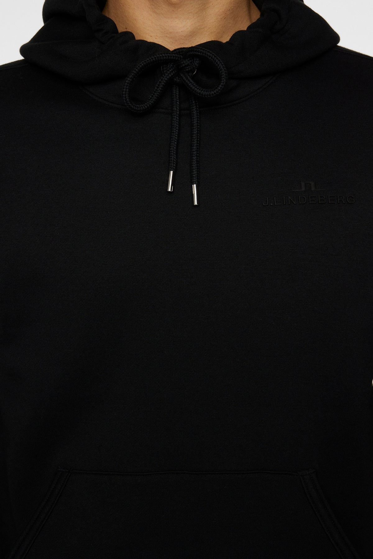 Alpha Hood in Black by J.Lindeberg