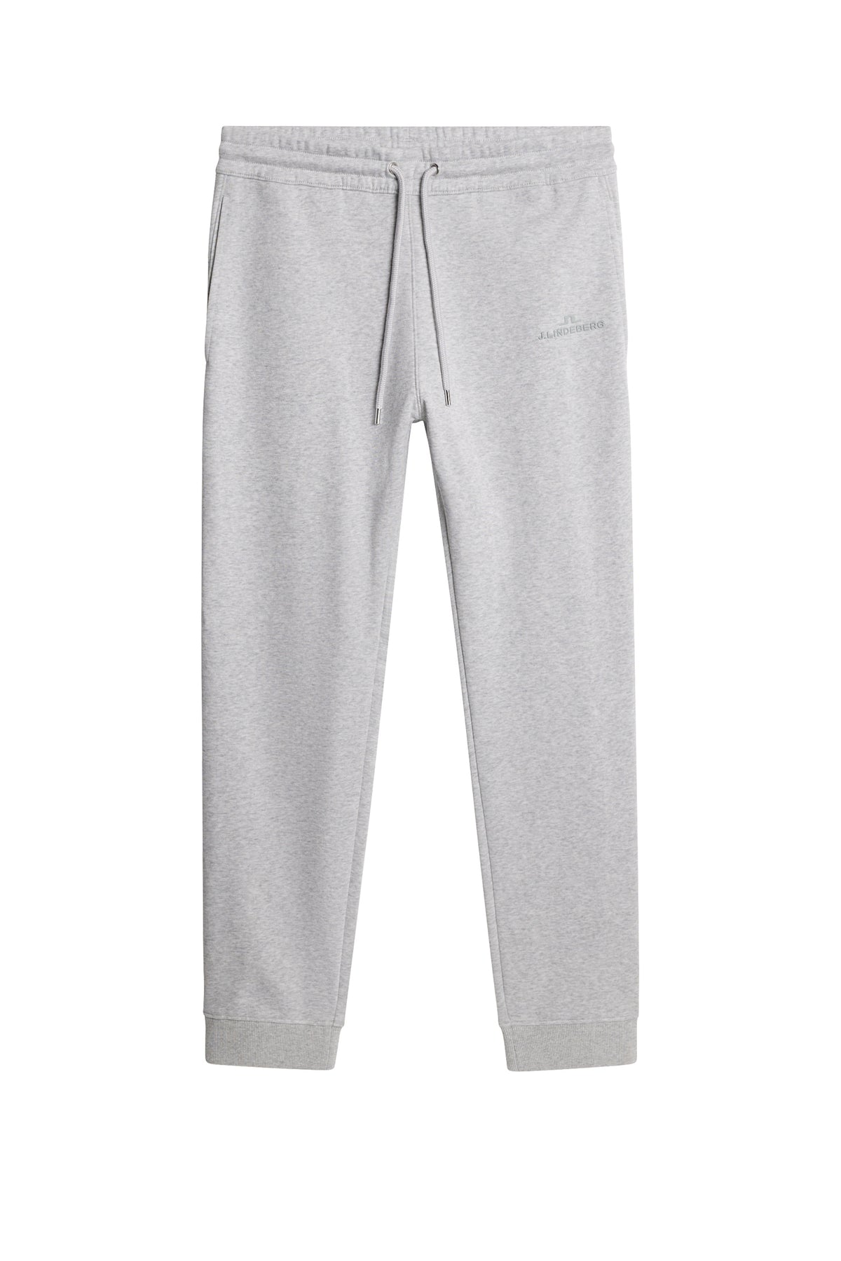 Alpha Pant in Light Grey Melange by J.Lindeberg