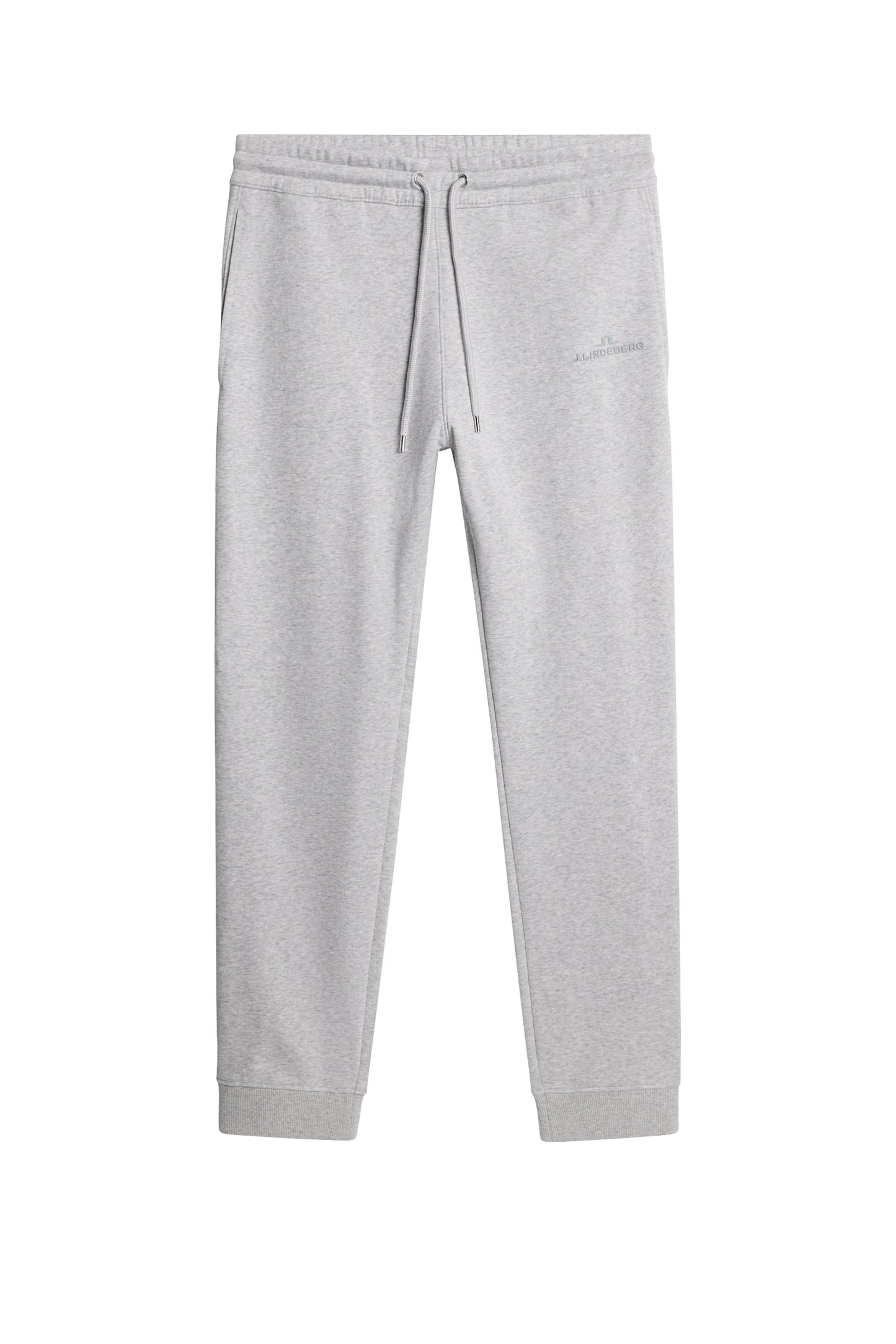 Alpha Pant in Light Grey Melange by J.Lindeberg