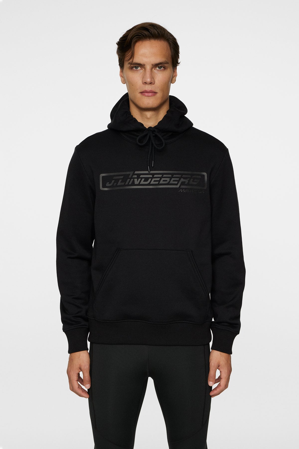 Edgewood Hood in Black by J.Lindeberg