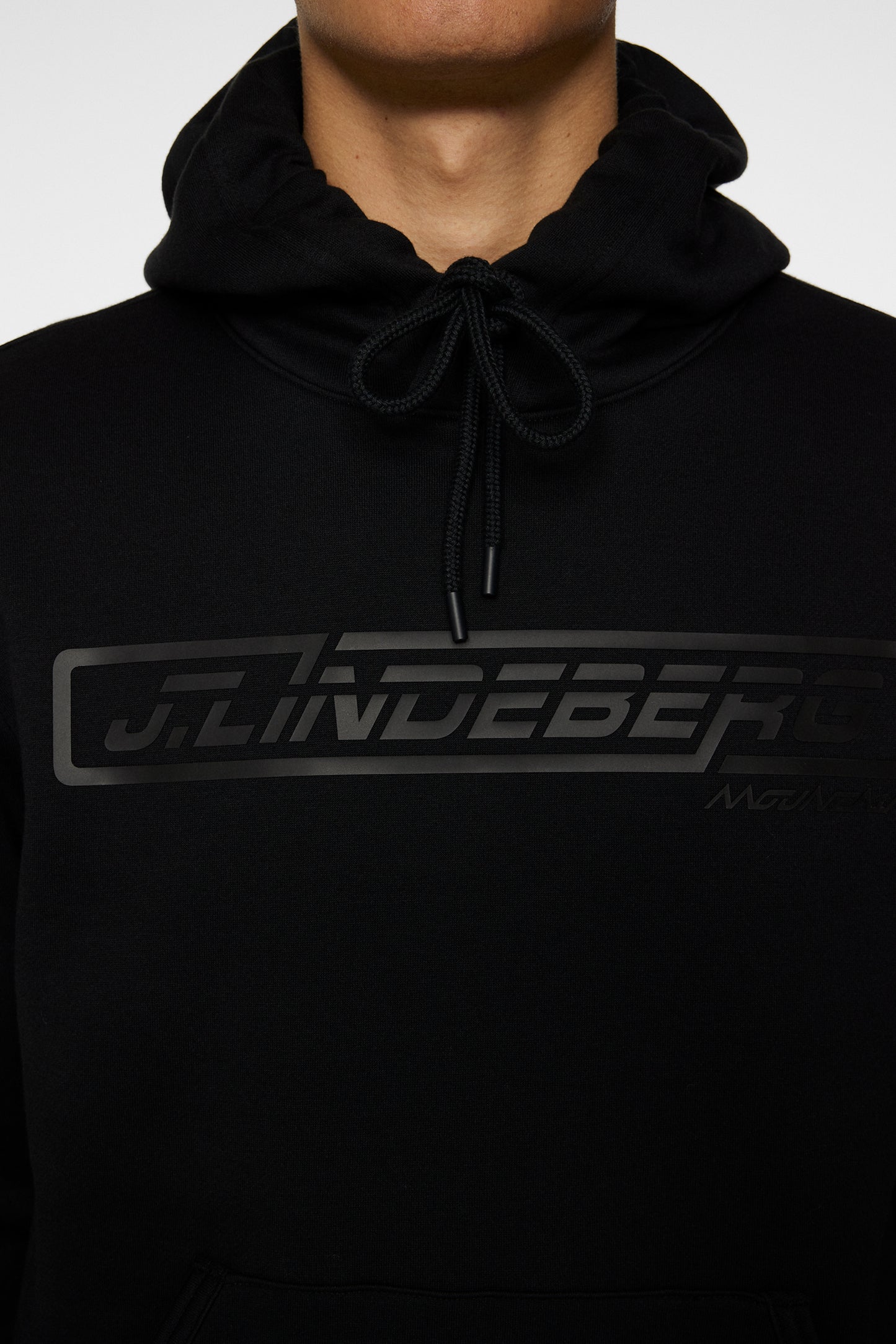 Edgewood Hood in Black by J.Lindeberg