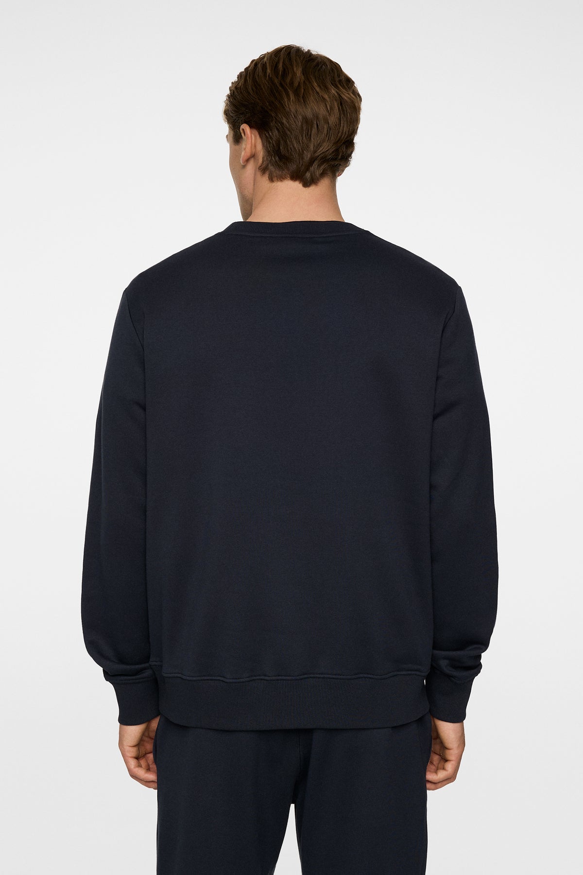 Alpha Crew Neck in JL Navy by J.Lindeberg