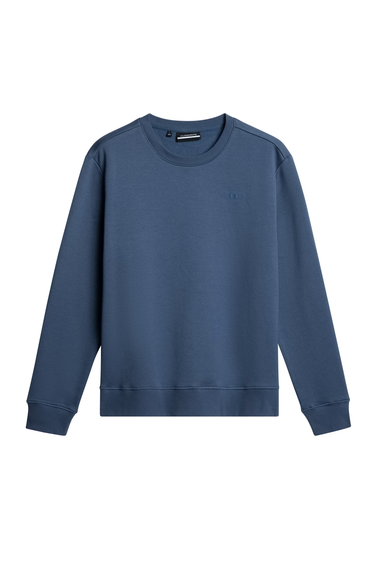 Alpha Crew Neck in Vintage Indigo by J.Lindeberg