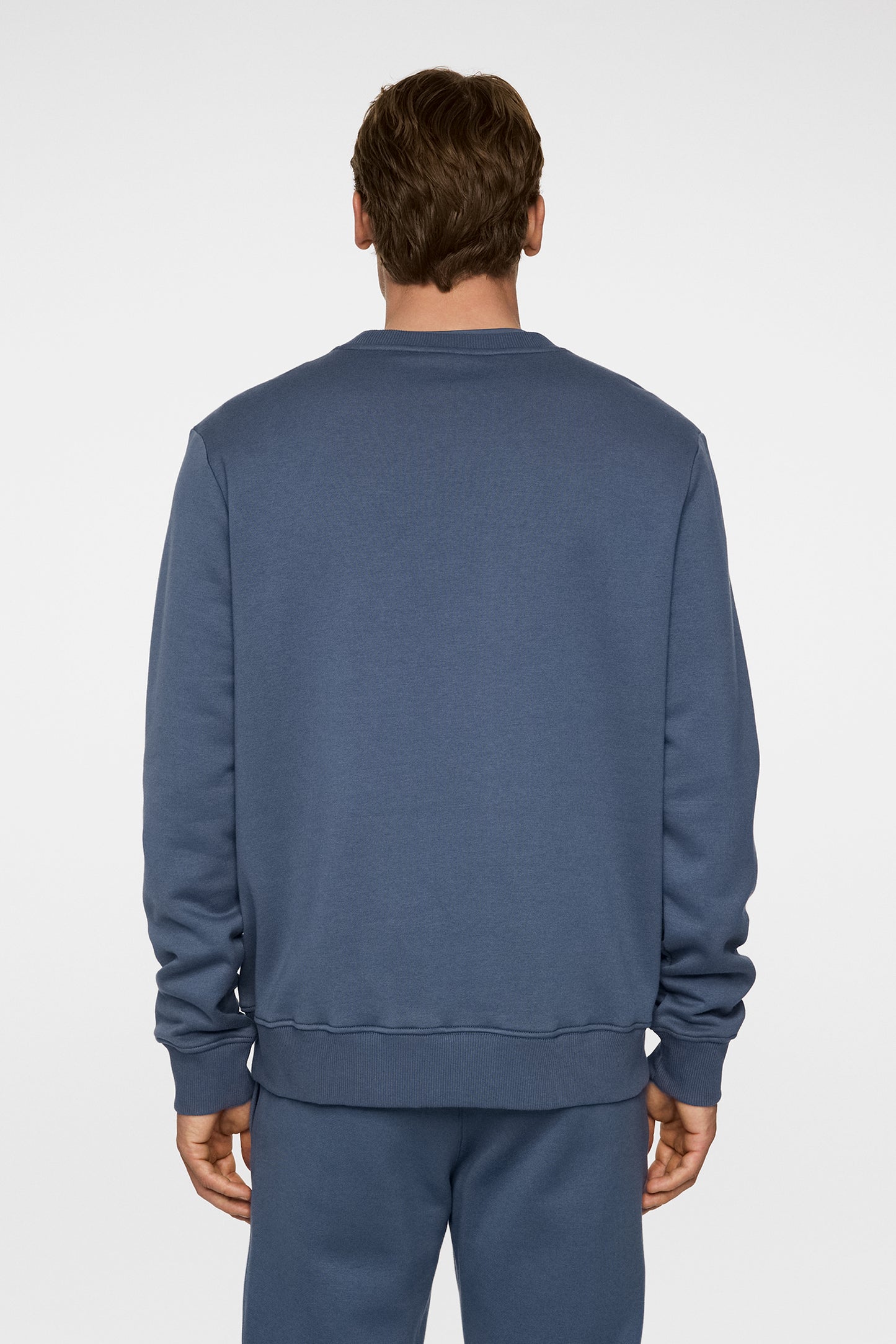 Alpha Crew Neck in Vintage Indigo by J.Lindeberg