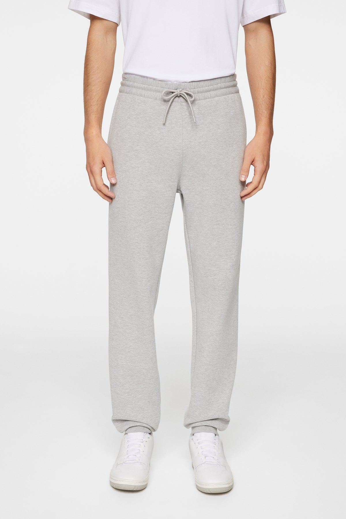 Steffen Sweatpants in Light Grey Melange by J.Lindeberg