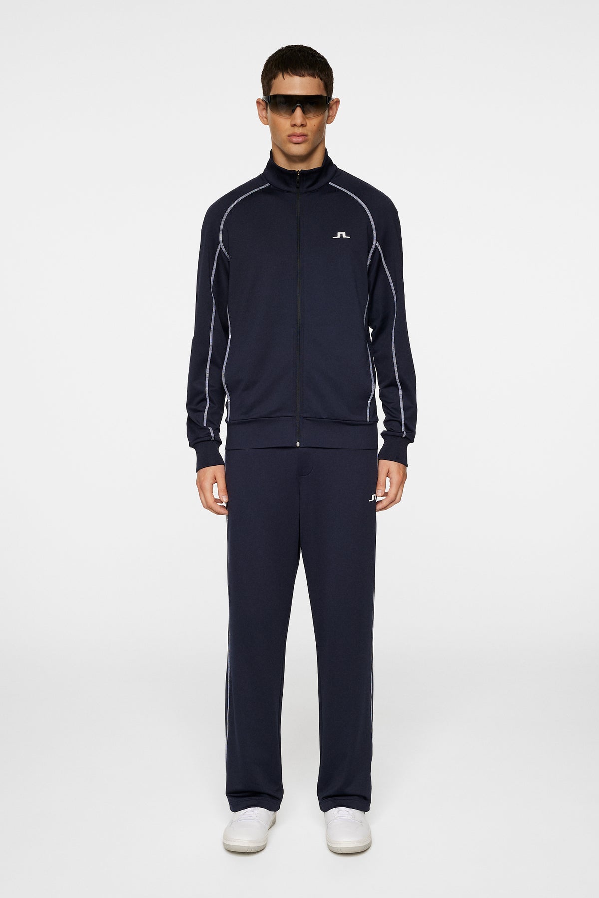 Rudi Track Jacket in JL Navy by J.Lindeberg