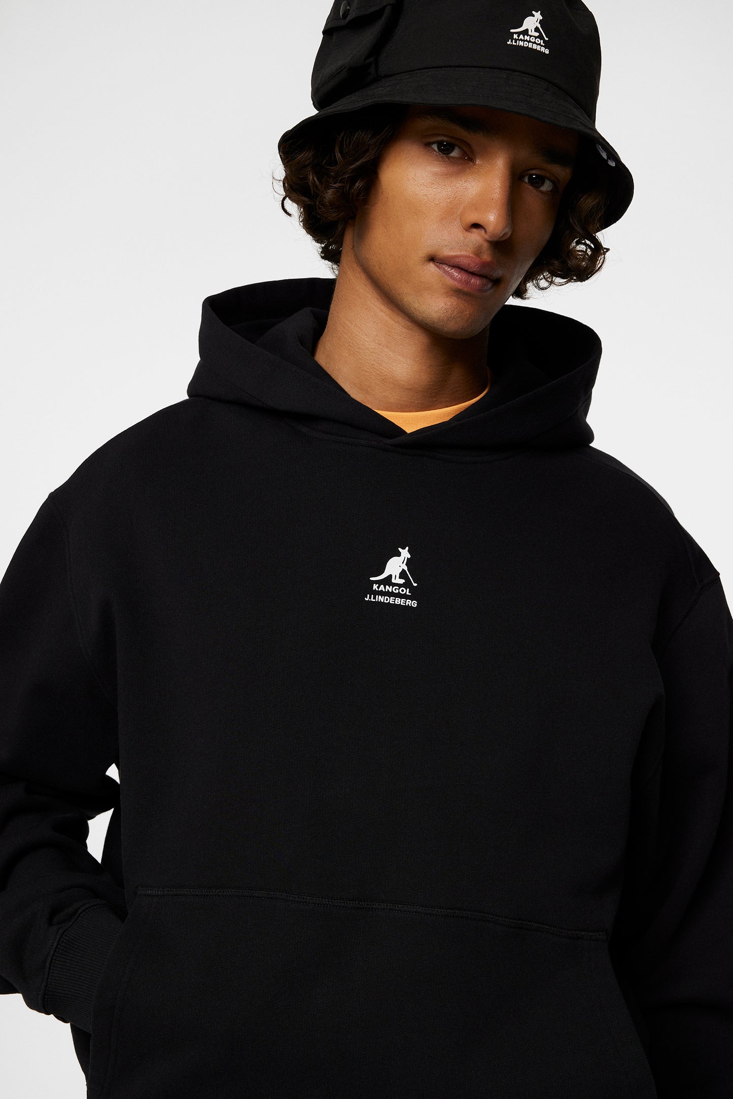 Roberto Hoodie in Black by J.Lindeberg