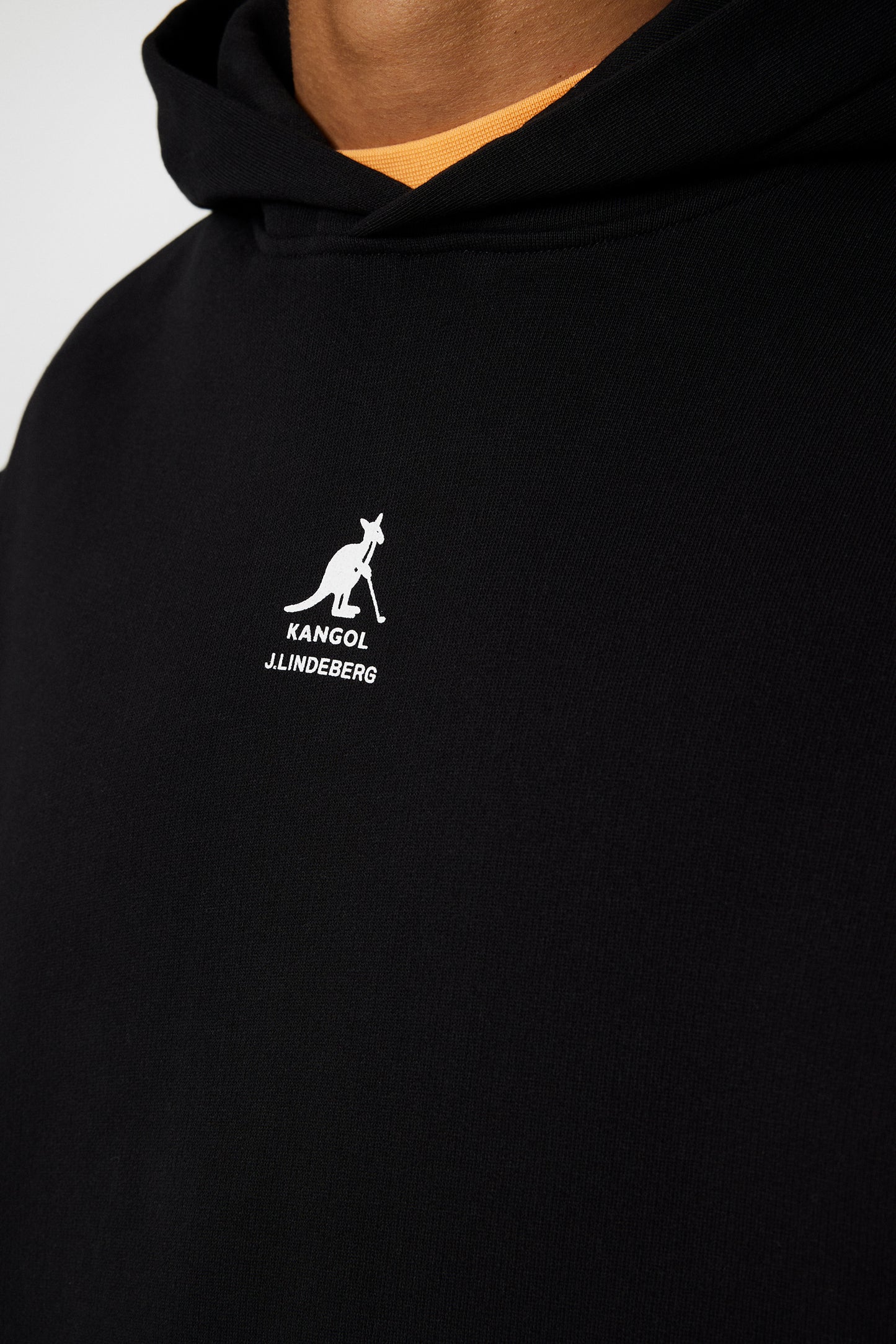 Roberto Hoodie in Black by J.Lindeberg