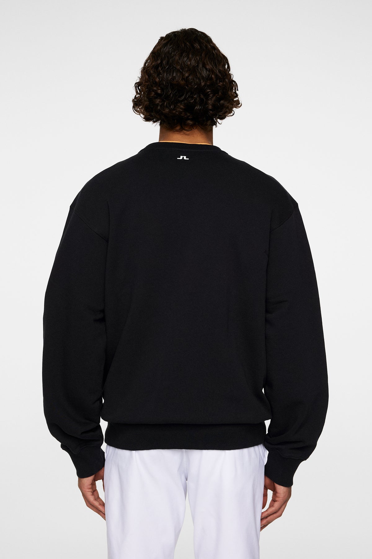 Roberto Crewneck in Black by J.Lindeberg