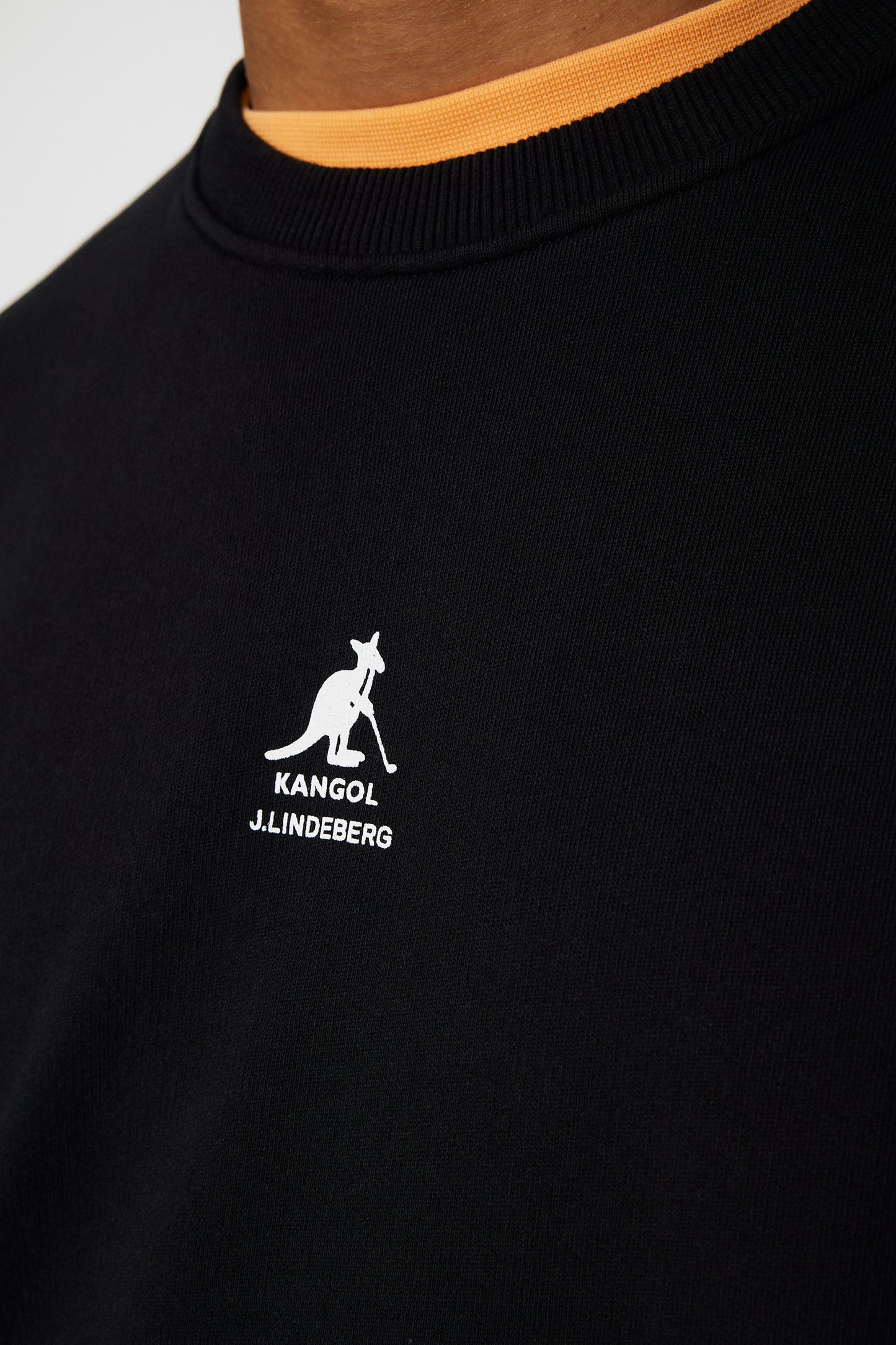 Roberto Crewneck in Black by J.Lindeberg