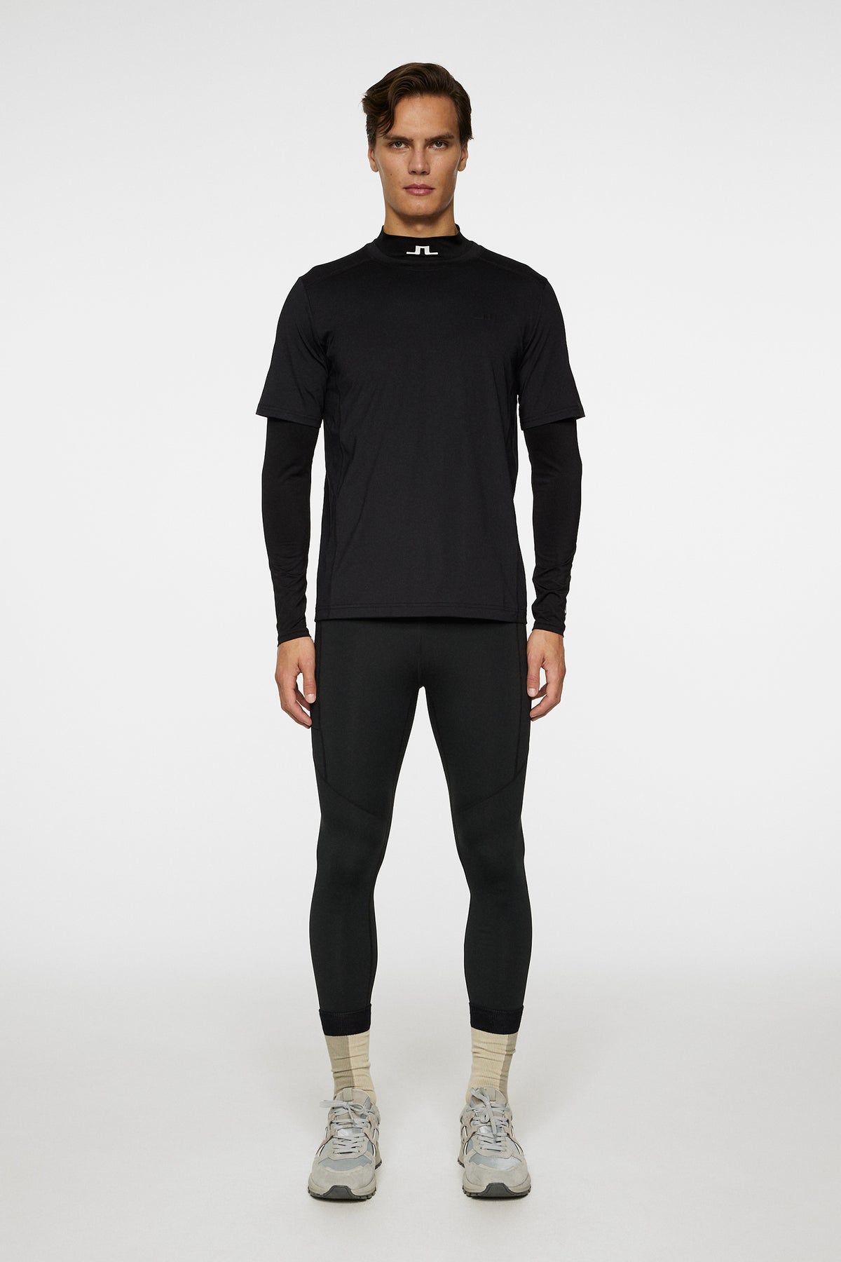 Anthony Tights in Black by J.Lindeberg