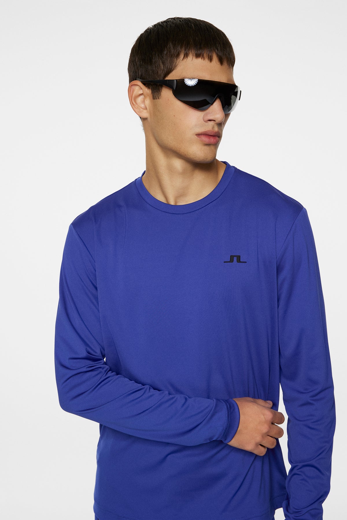 Ade T-shirt LS in Clematis Blue by J.Lindeberg
