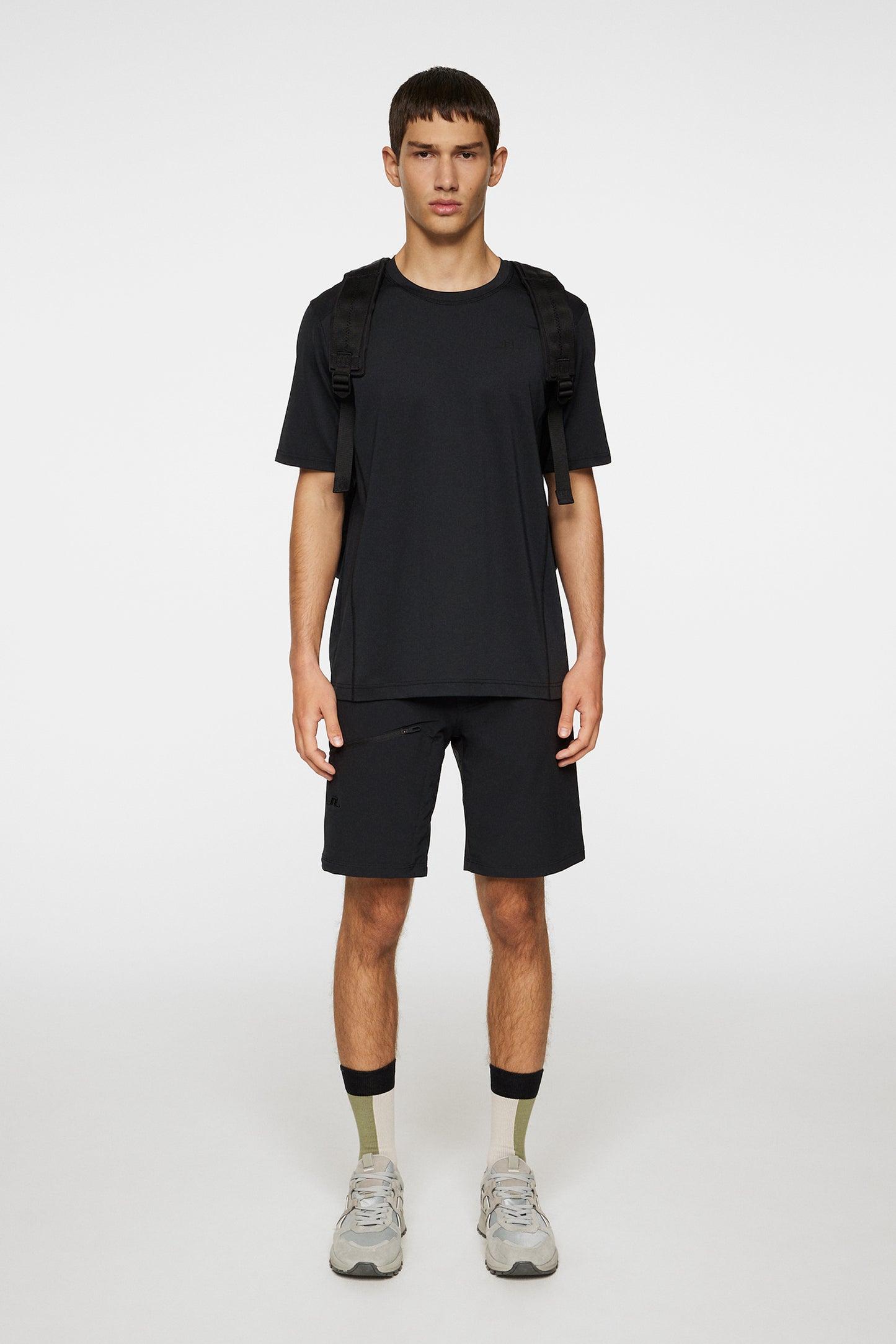 Tomas T-Shirt in Black by J.Lindeberg