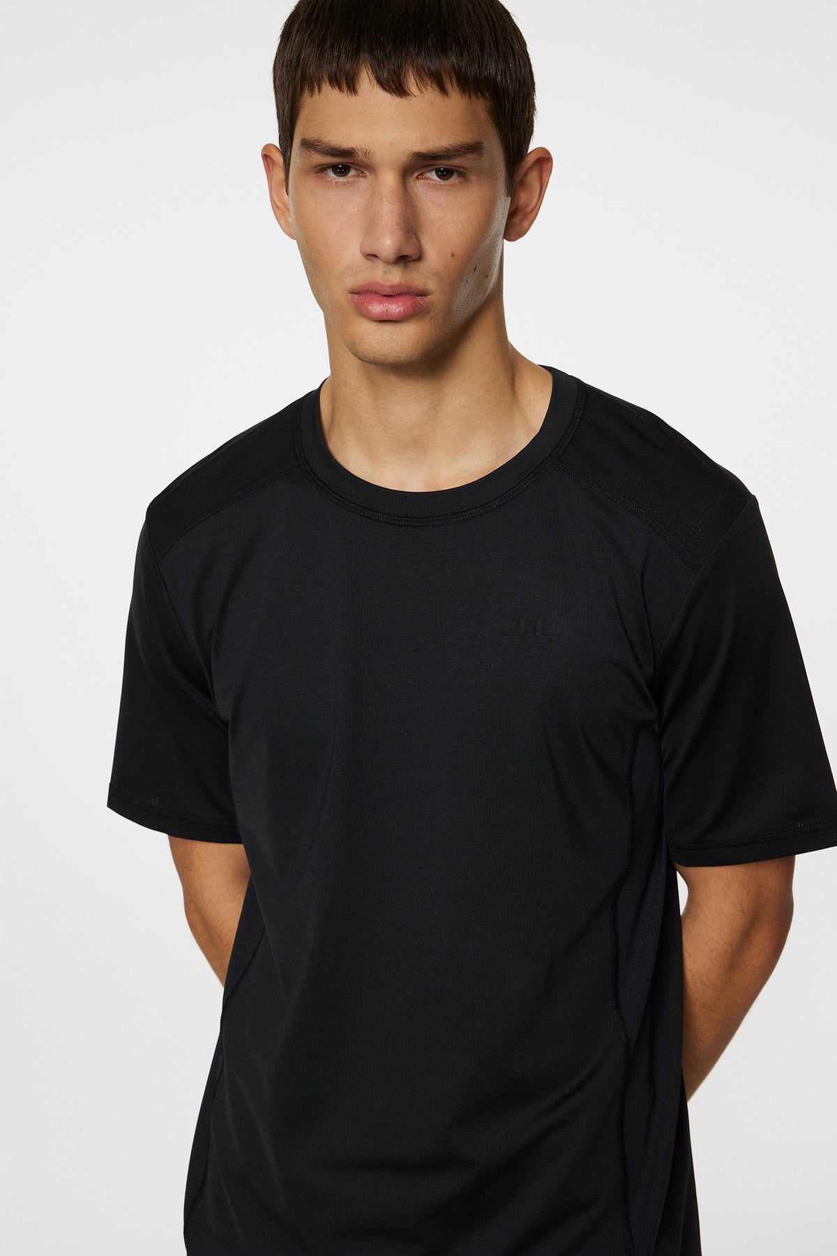 Tomas T-Shirt in Black by J.Lindeberg