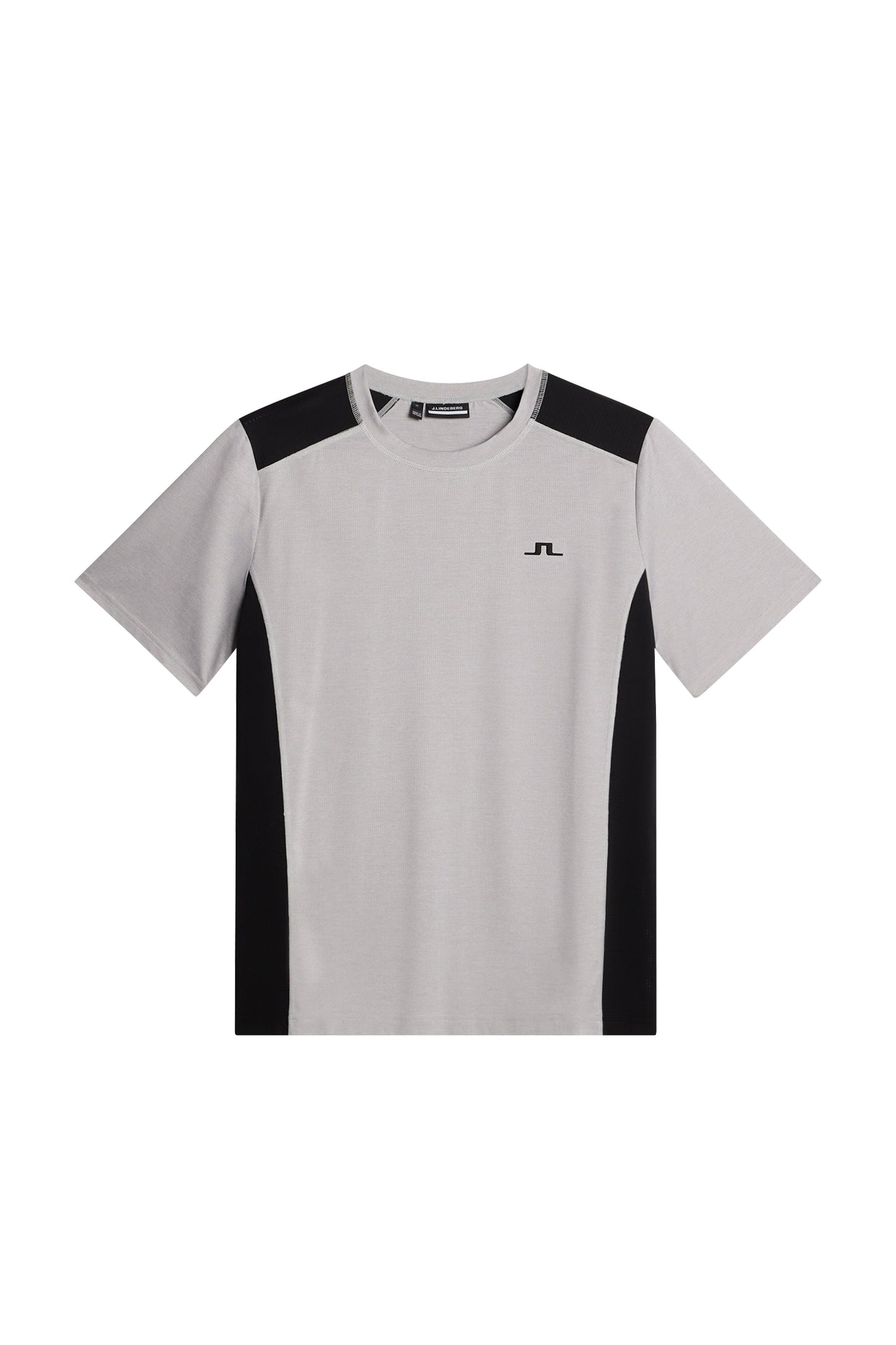 Tomas T-Shirt in Light Grey Melange by J.Lindeberg