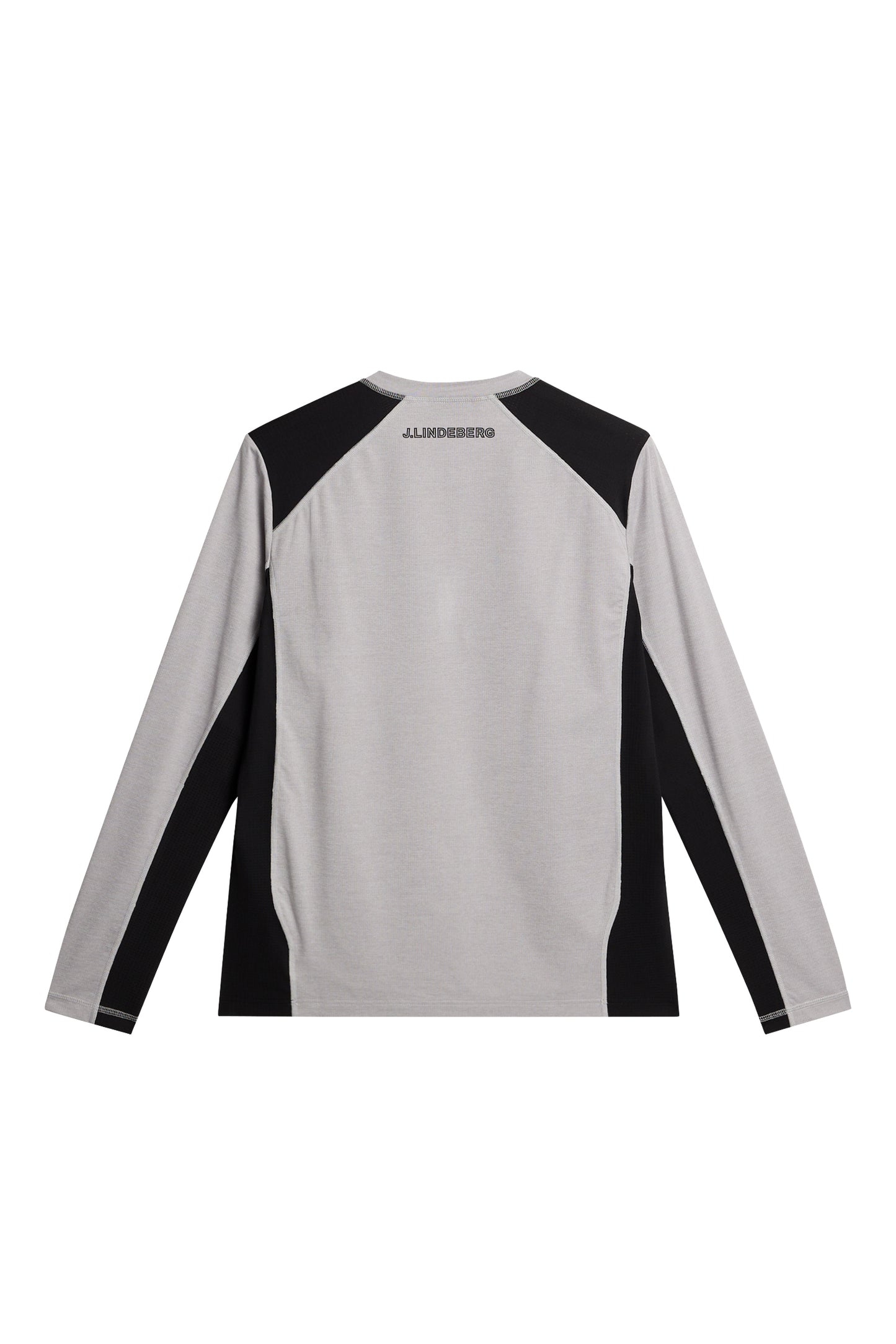Tomas Long Sleeve T-Shirt in Light Grey Melange by J.Lindeberg