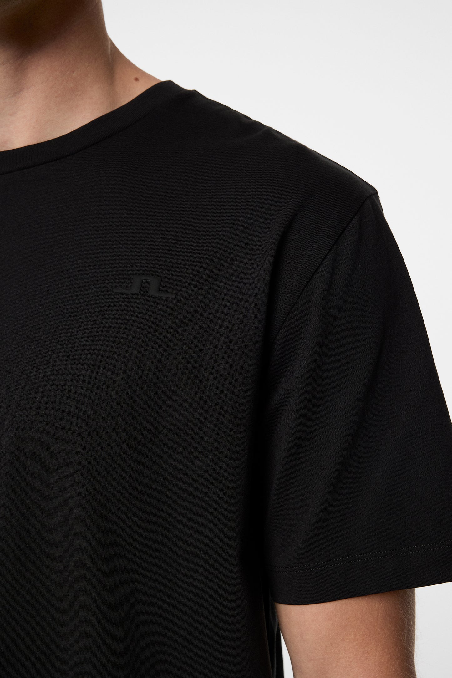 Alpha T-shirt in Black by J.Lindeberg