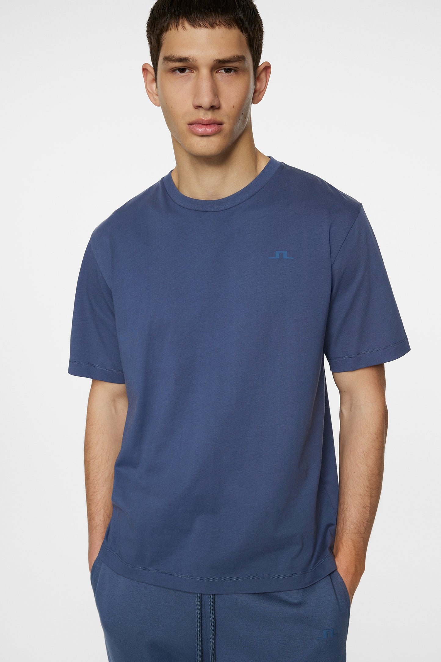 Alpha T-shirt in Vintage Indigo by J.Lindeberg