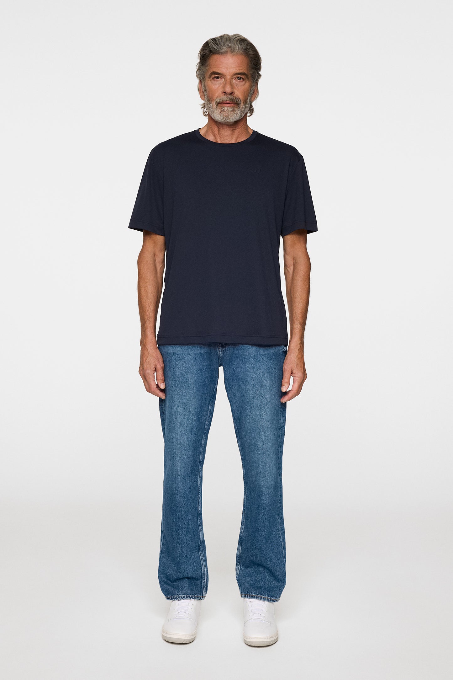 Ade T-shirt in JL Navy by J.Lindeberg