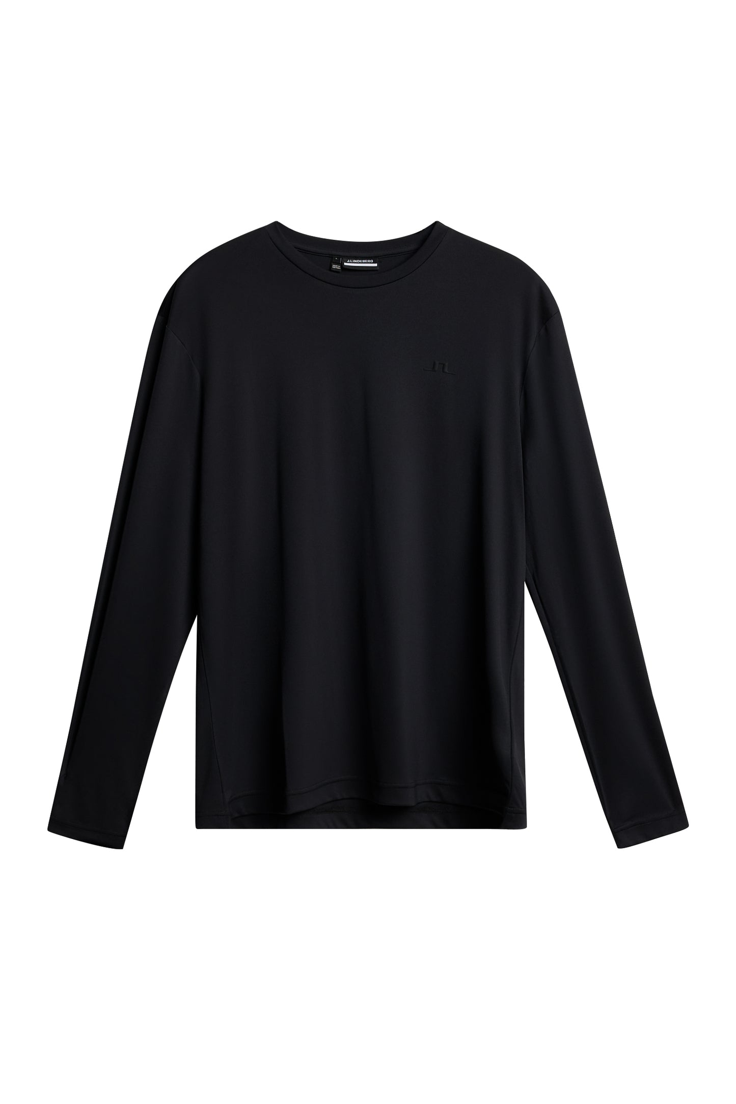Ade T-shirt LS in Black by J.Lindeberg