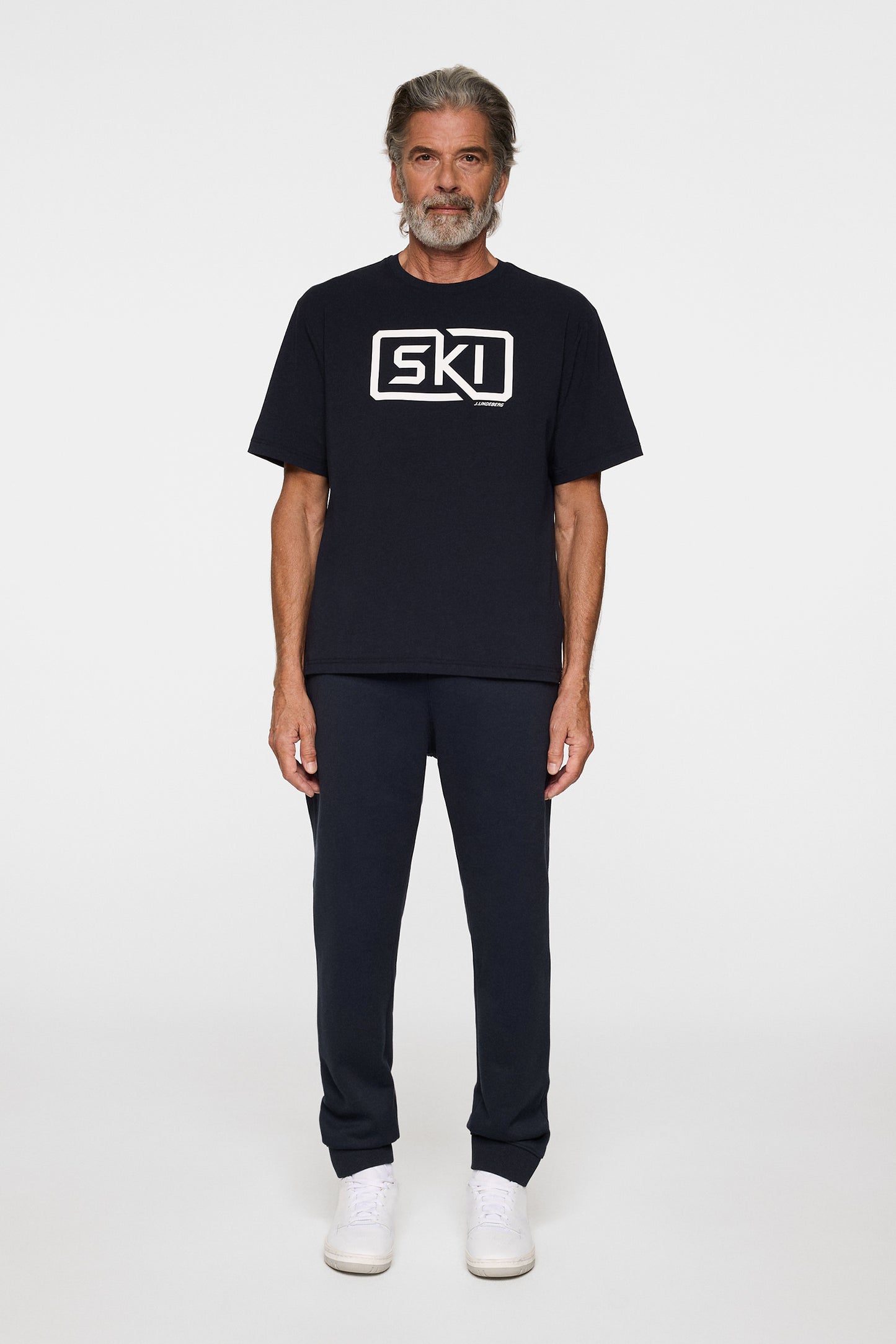 Jayden T-shirt in JL Navy by J.Lindeberg