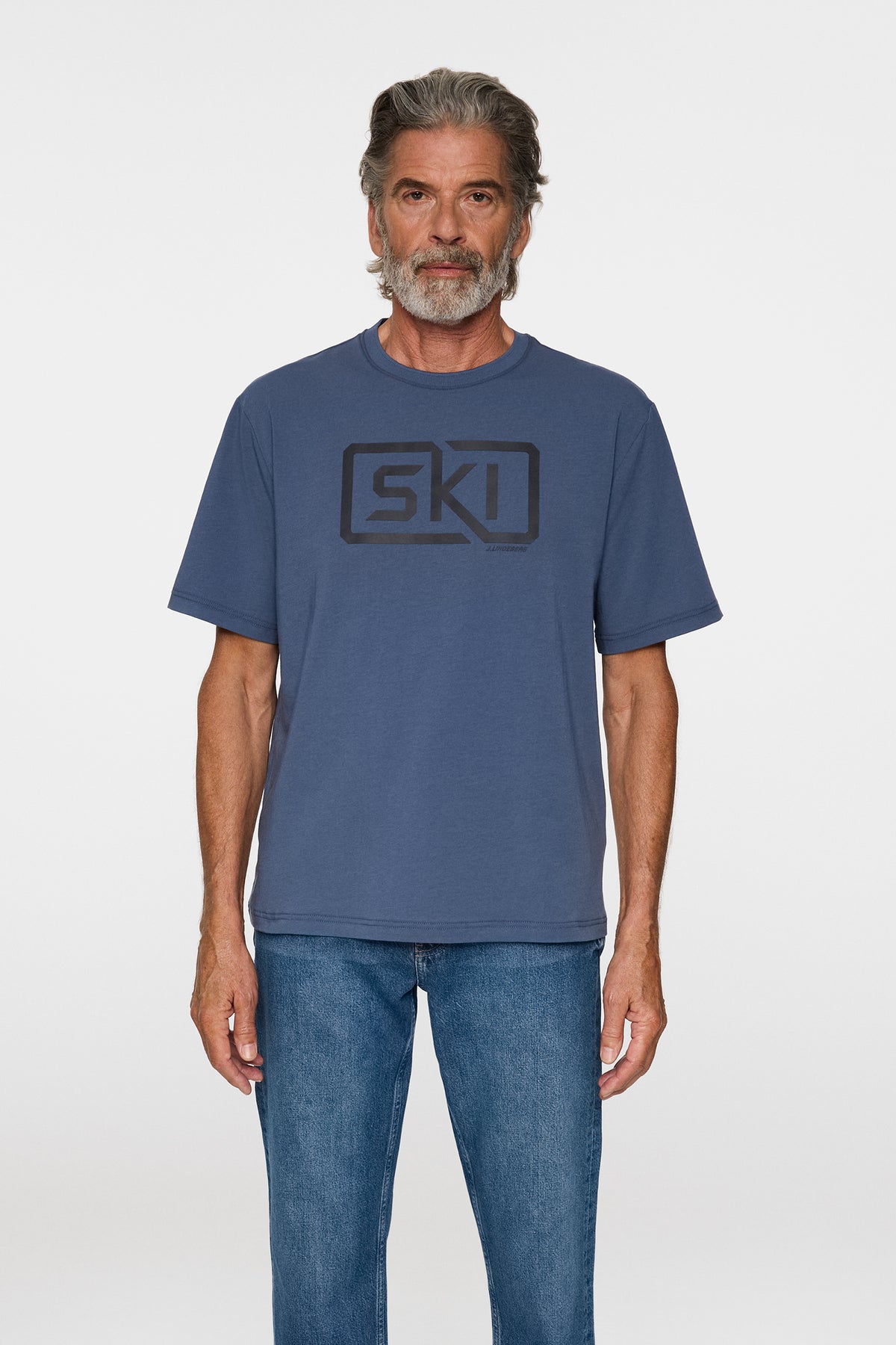 Jayden T-shirt in Vintage Indigo by J.Lindeberg