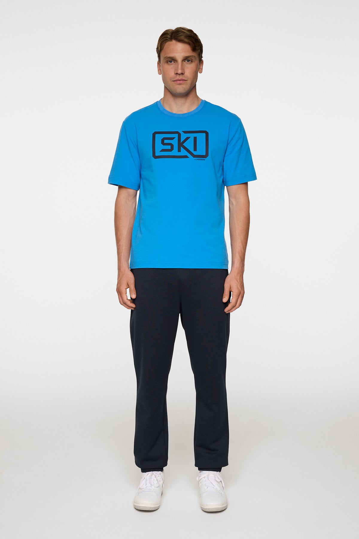 Jayden T-shirt in Sonic Blue by J.Lindeberg