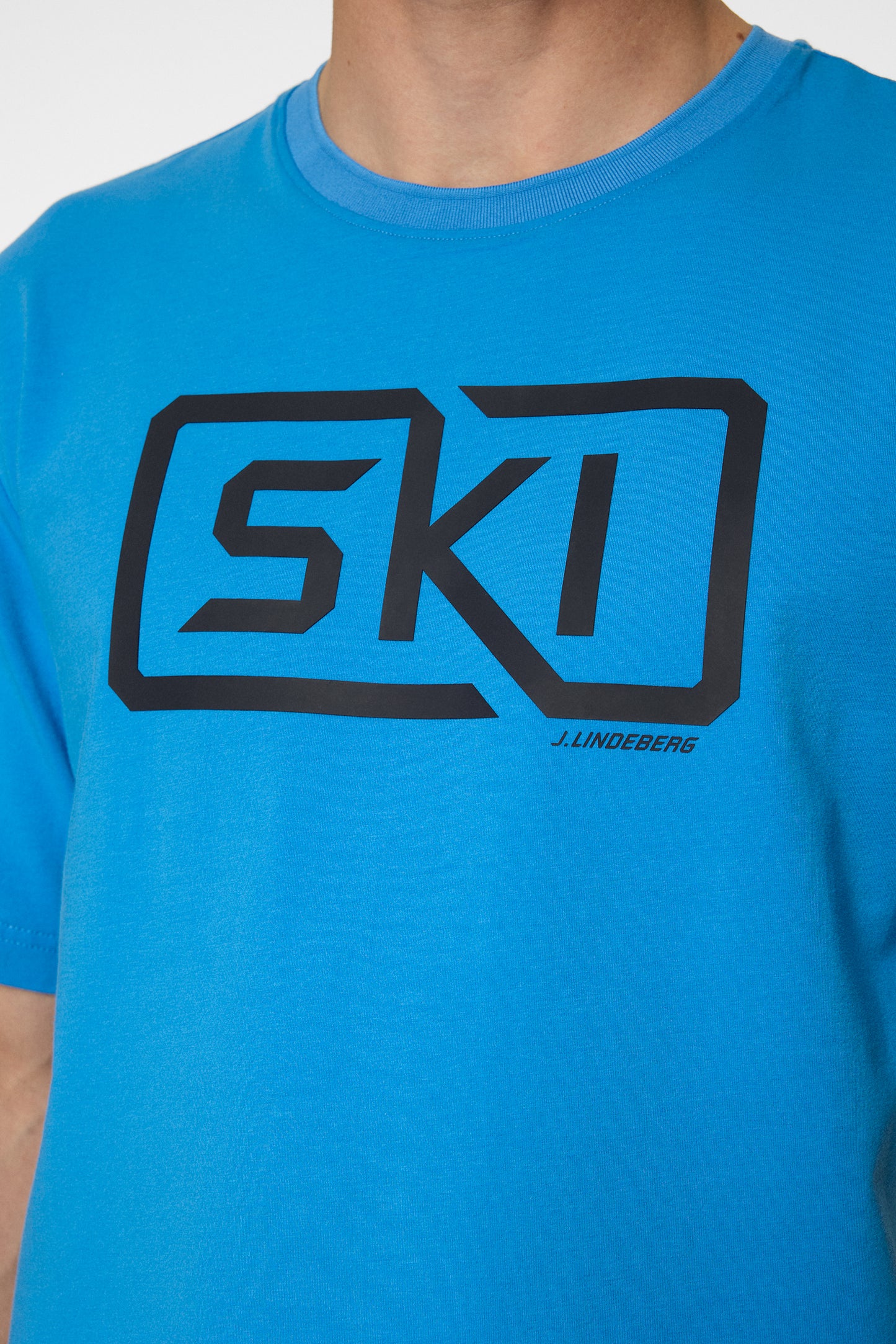 Jayden T-shirt in Sonic Blue by J.Lindeberg