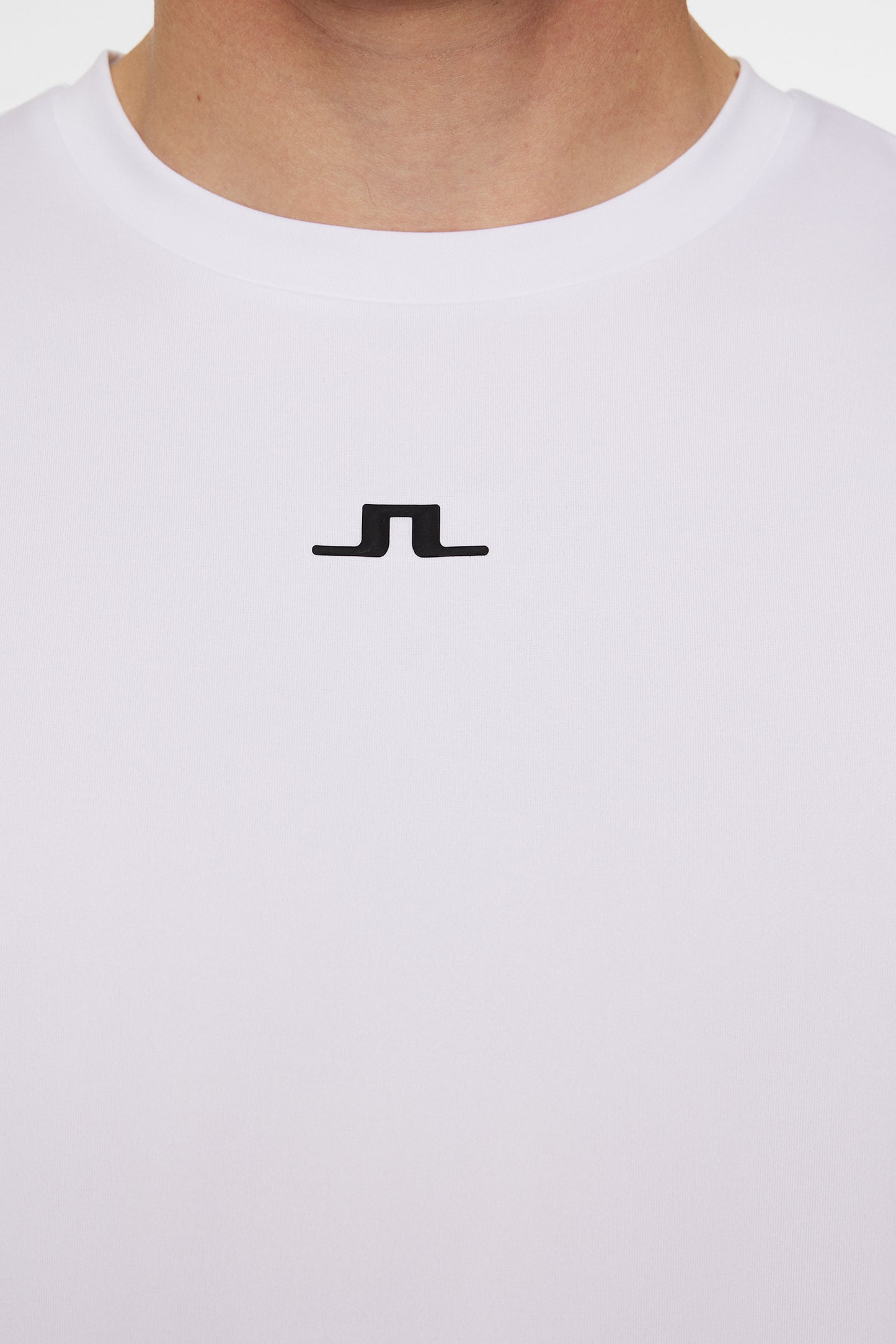Jack Sleeveless Tee in White by J.Lindeberg