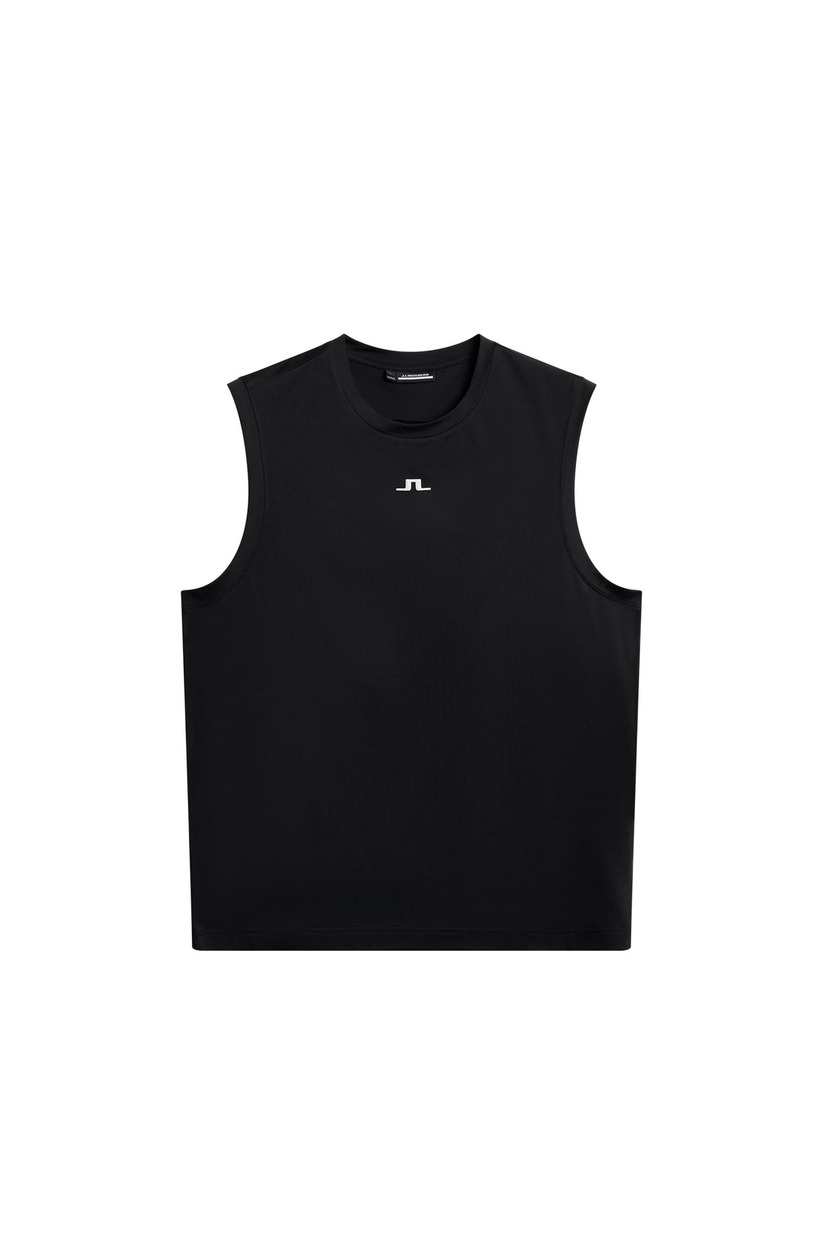 Jack Sleeveless Tee in Black by J.Lindeberg