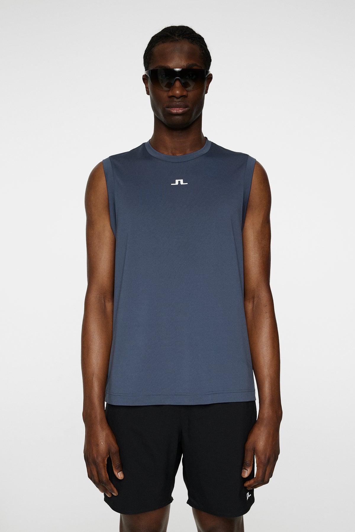 Jack Sleeveless Tee in Ombre Blue by J.Lindeberg