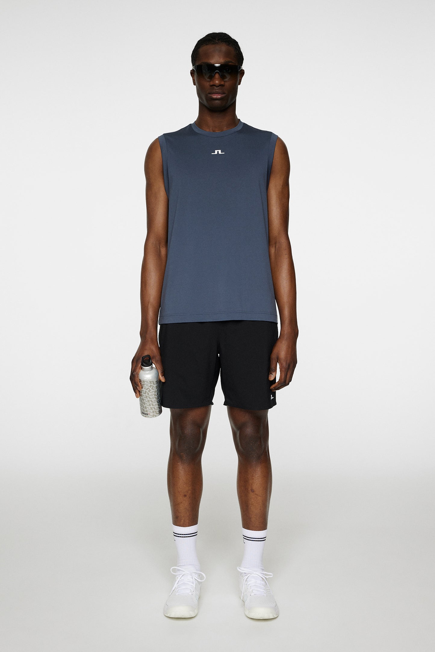 Jack Sleeveless Tee in Ombre Blue by J.Lindeberg