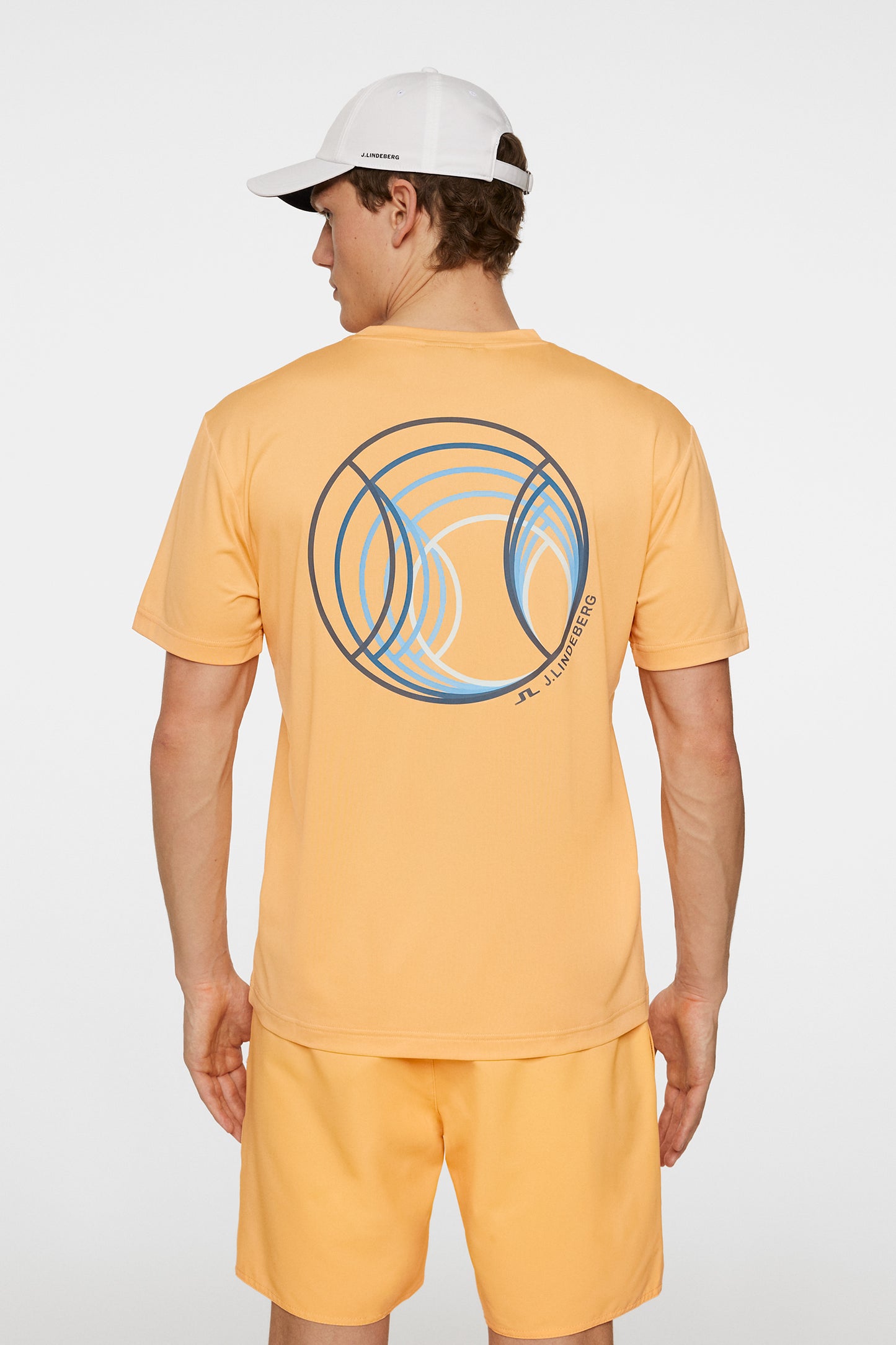 Jamirez T-shirt in Mock Orange by J.Lindeberg