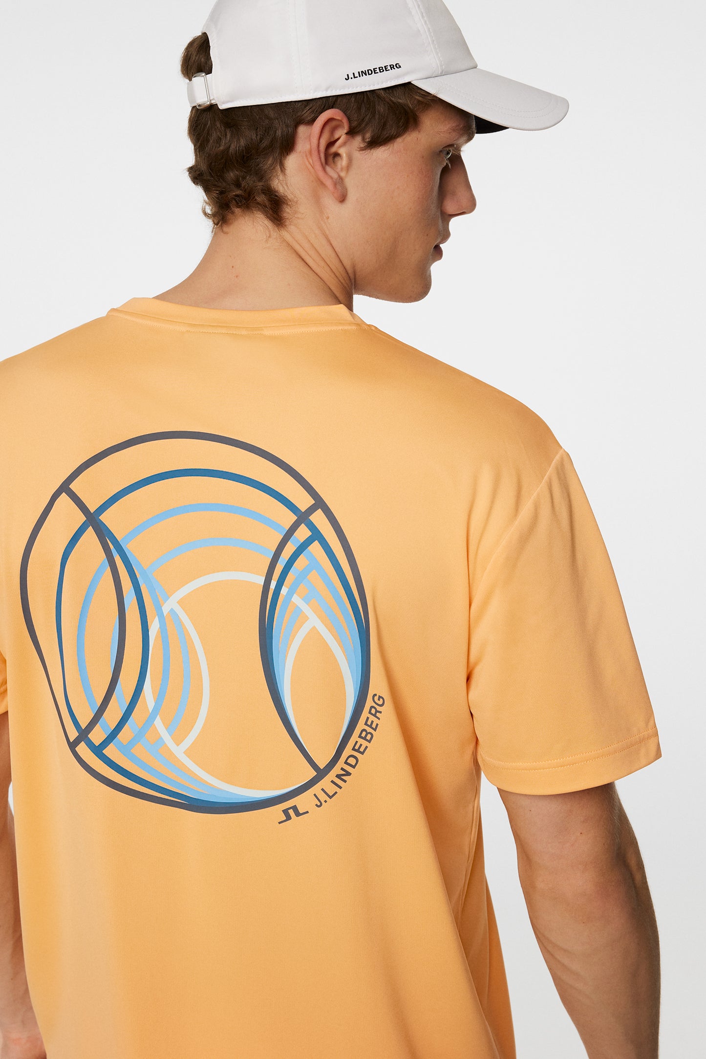 Jamirez T-shirt in Mock Orange by J.Lindeberg