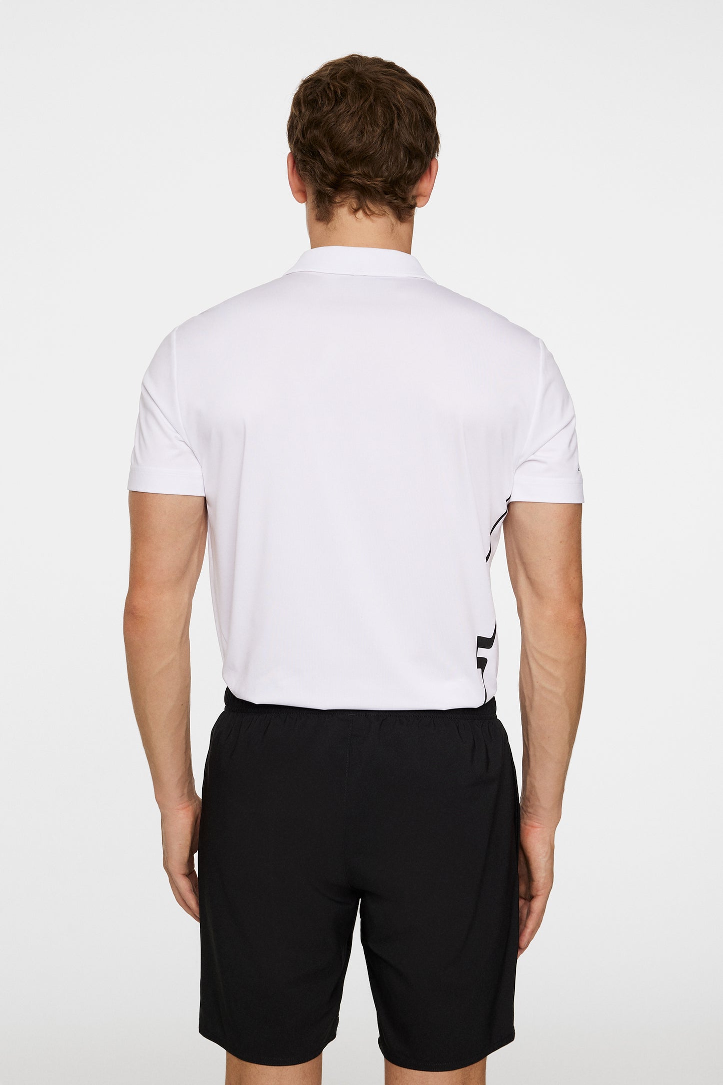 Leroy Polo in White by J.Lindeberg